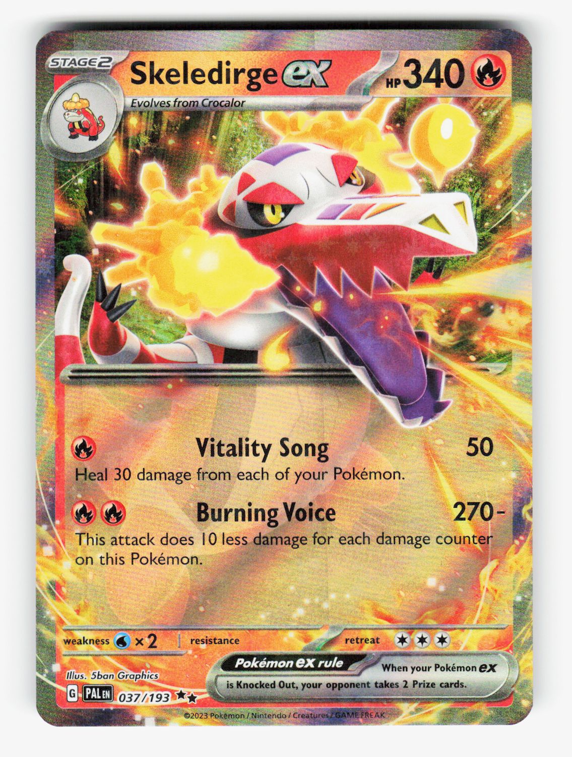 Skeledirge ex - 037/193
