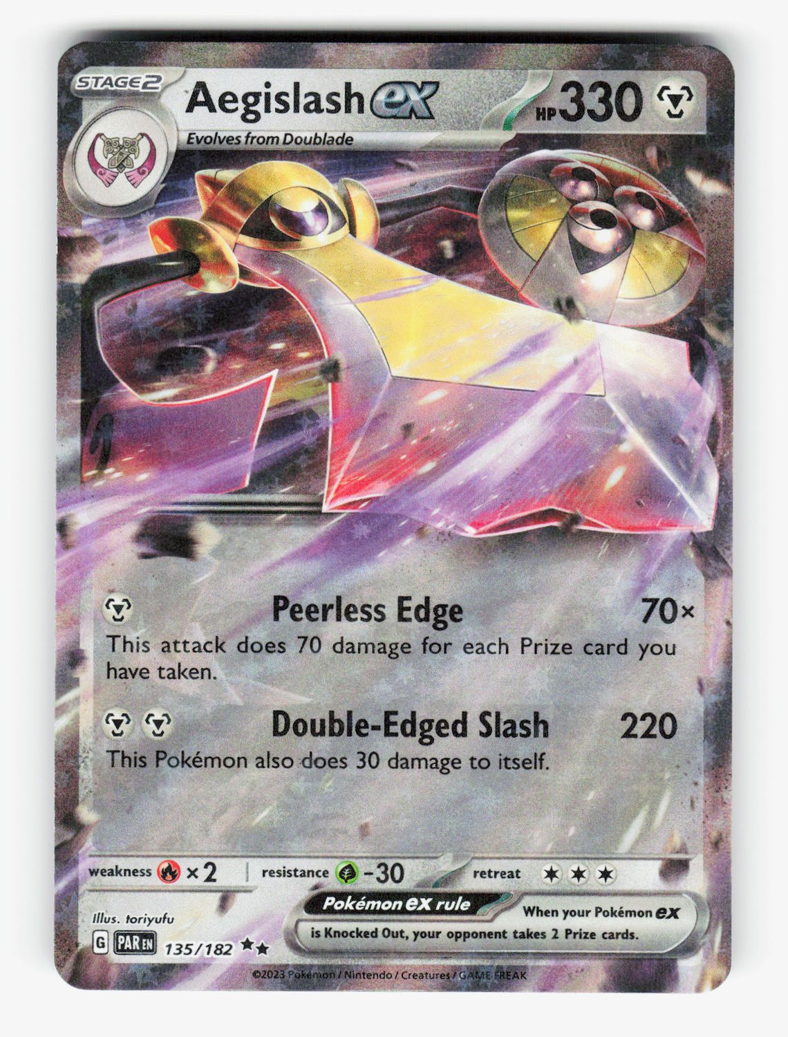 Aegislash ex - 135/182 - A