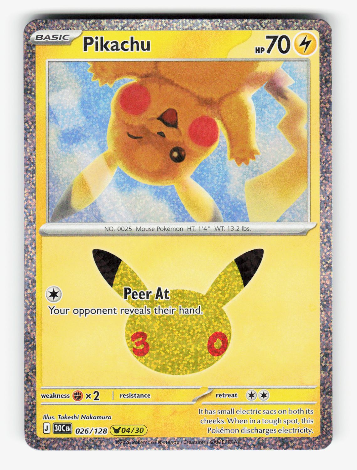 Pikachu - 026/128