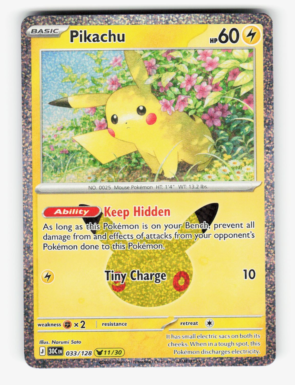 Pikachu - 033/128