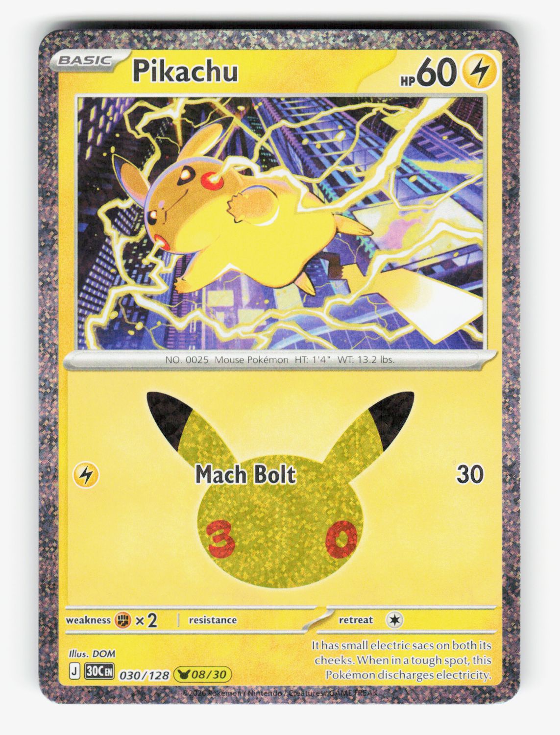 Pikachu - 030/128