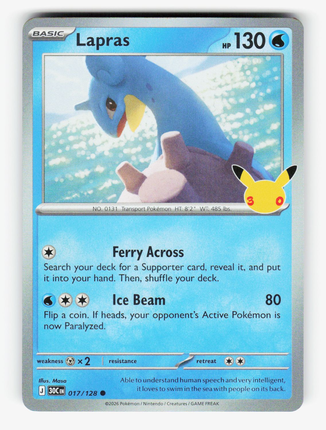 Lapras - 017/128 - A