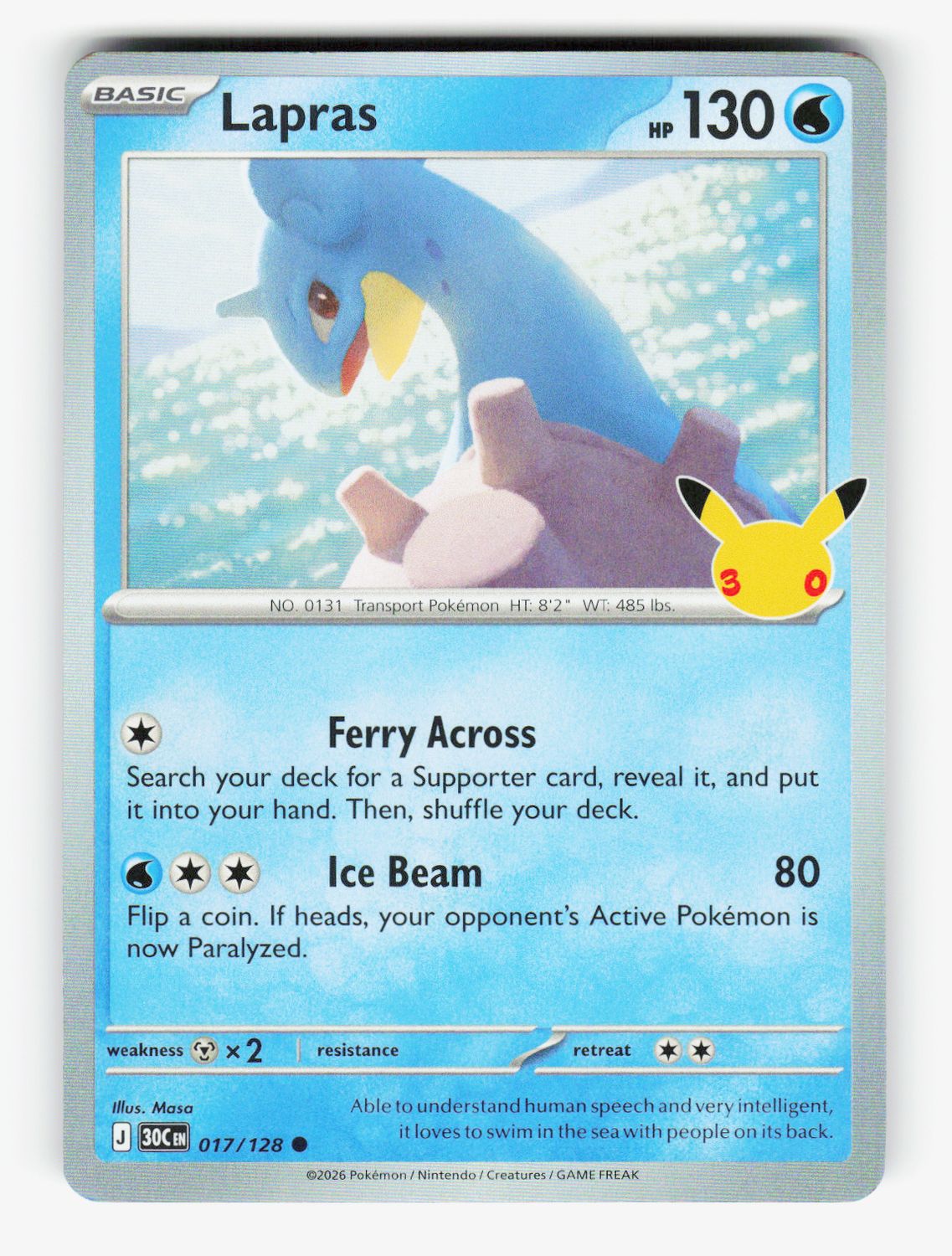 Lapras - 017/128 - C