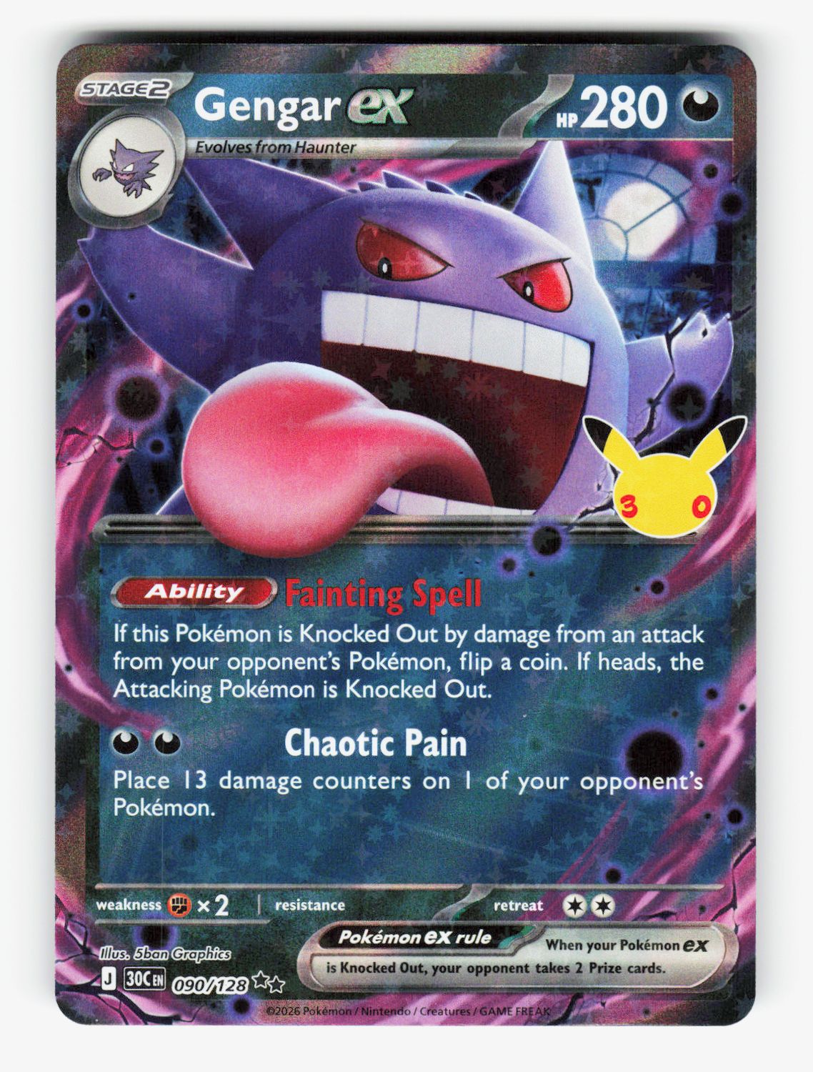 Gengar ex - 090/128