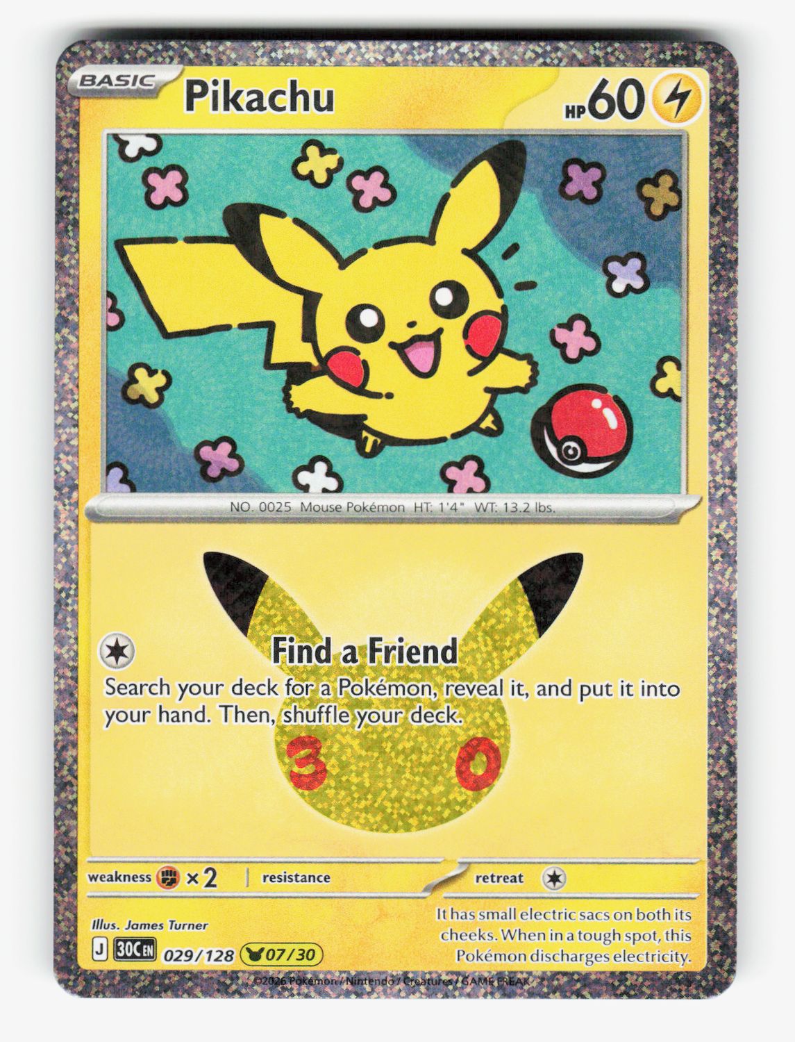 Pikachu - 029/128 - A