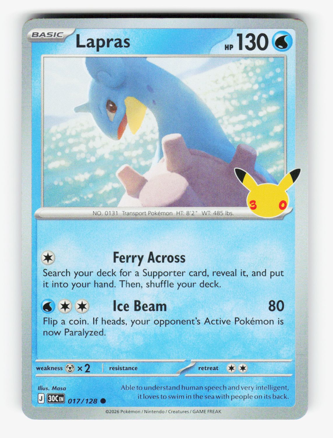 Lapras - 017/128 - B