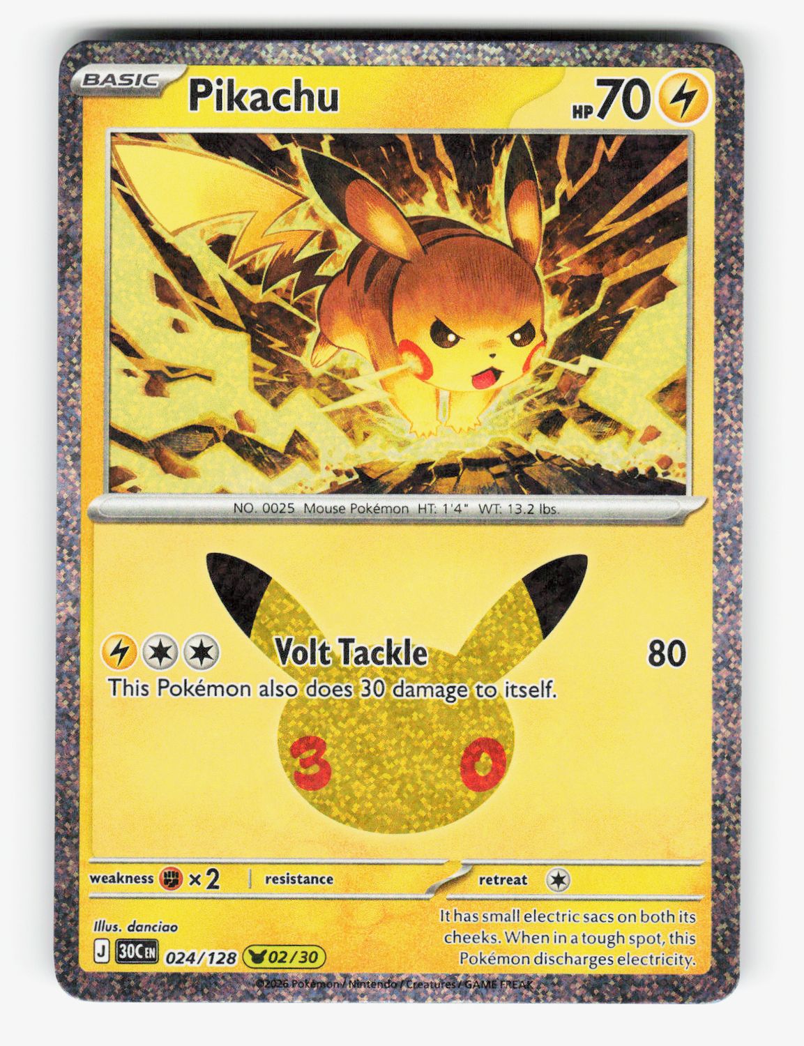 Pikachu - 024/128 - A