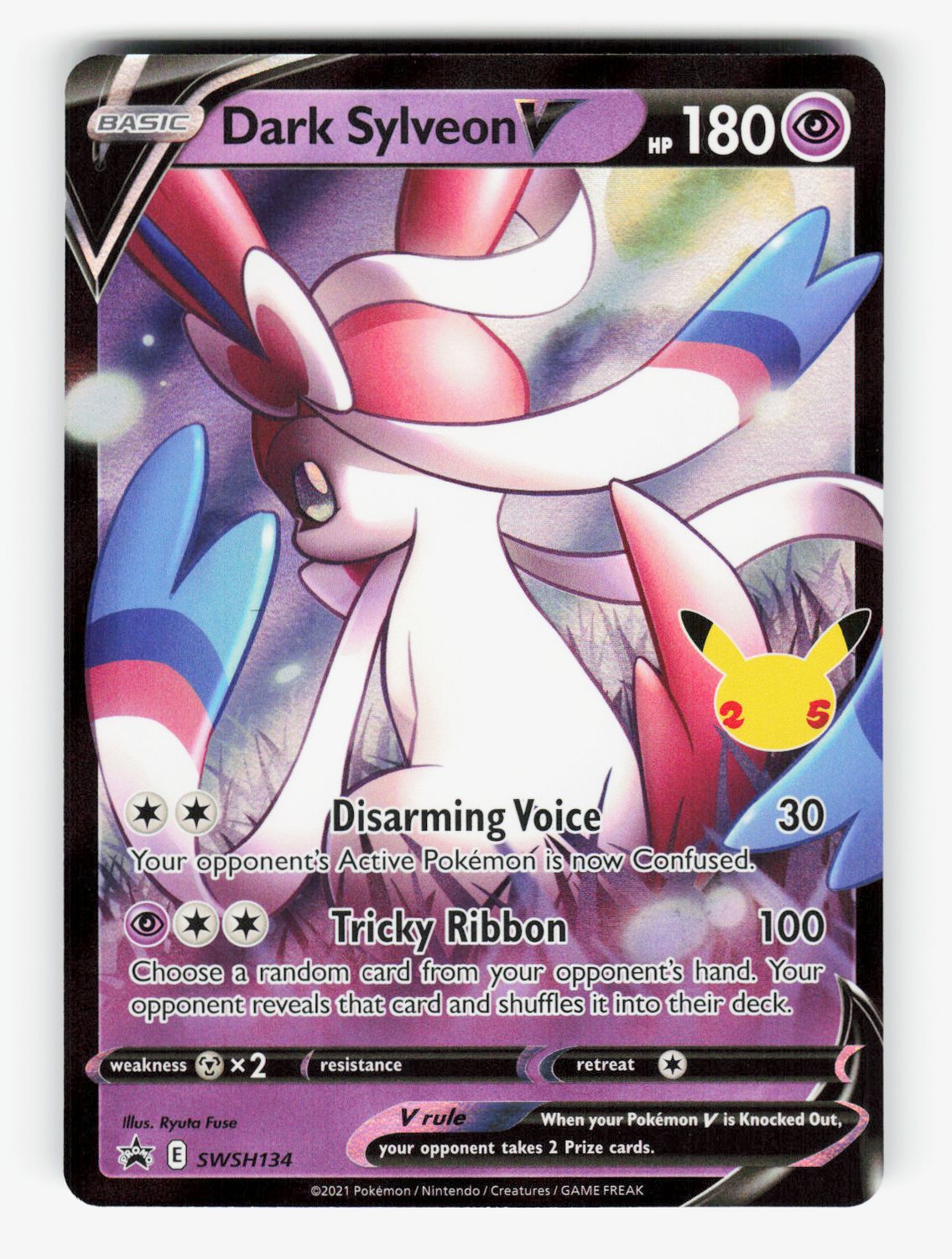 Dark Sylveon V - SWSH134 - A