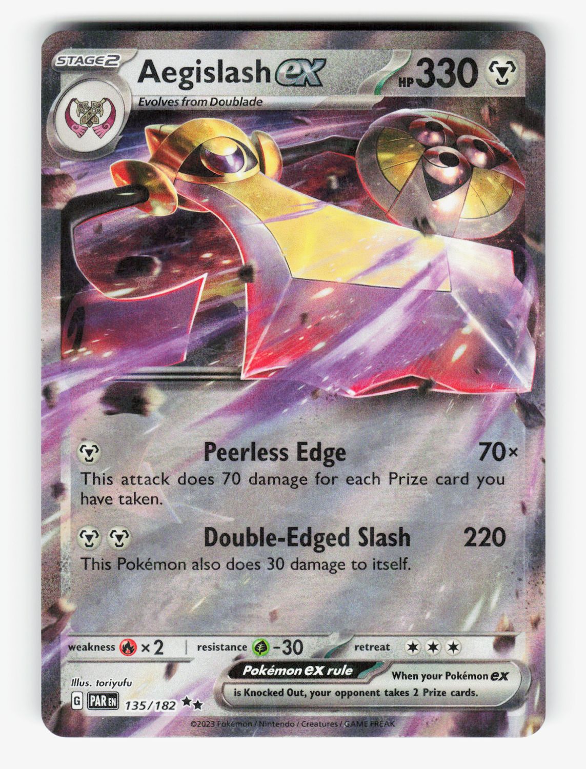 Aegislash ex - 135/182 - C