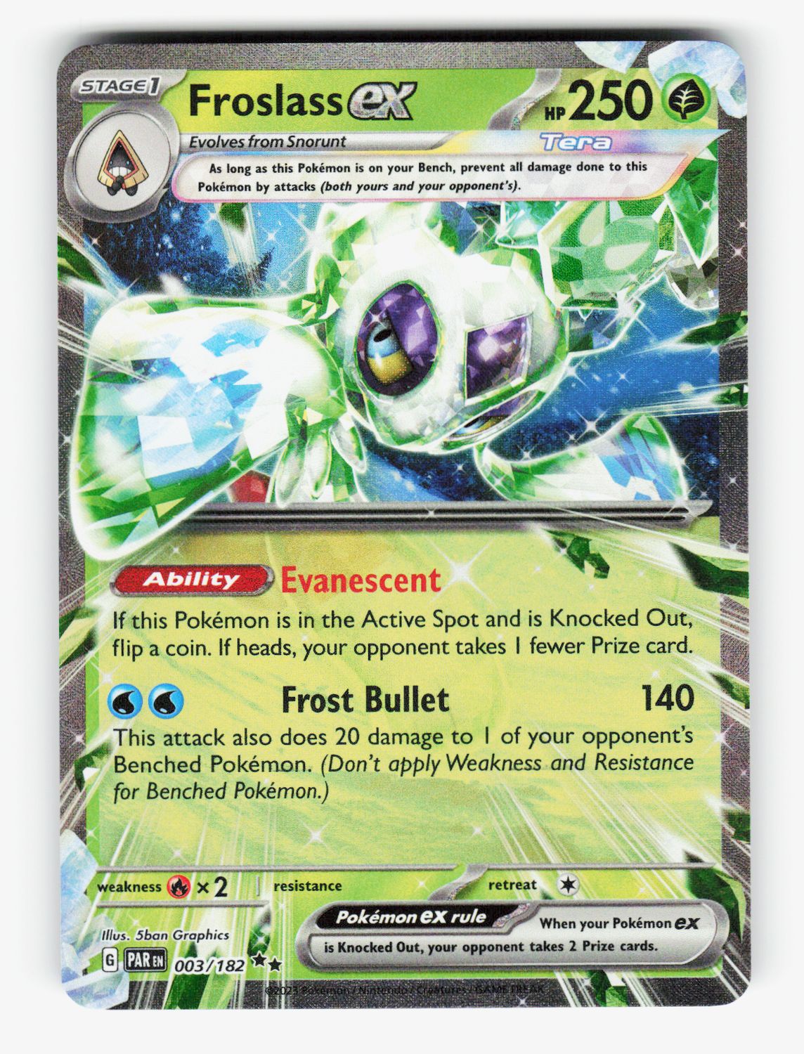 Froslass ex - 003/182