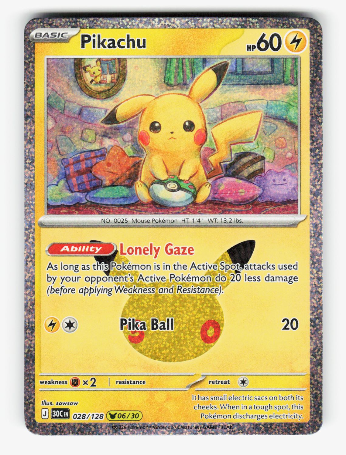 Pikachu - 028/128