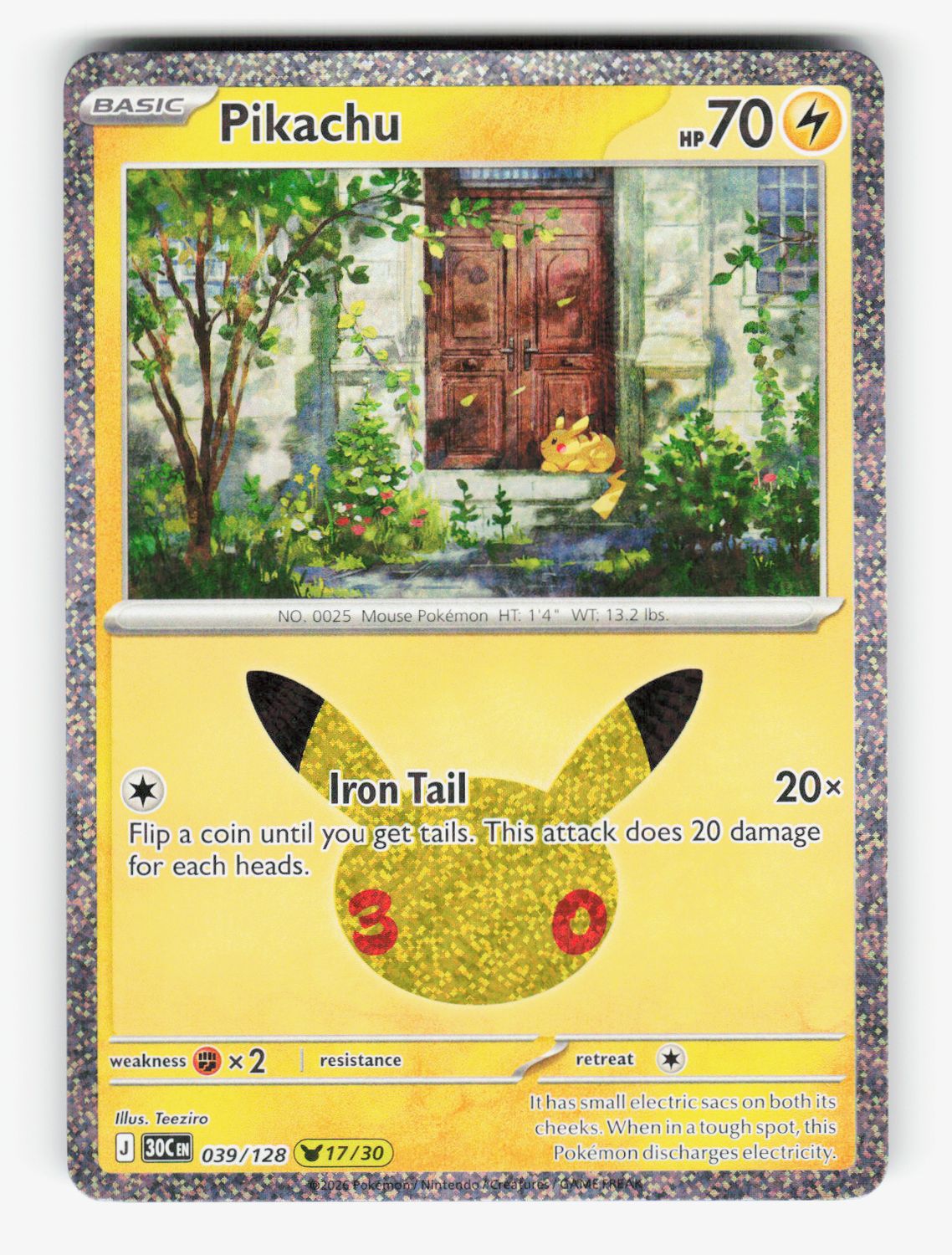 Pikachu - 039/128