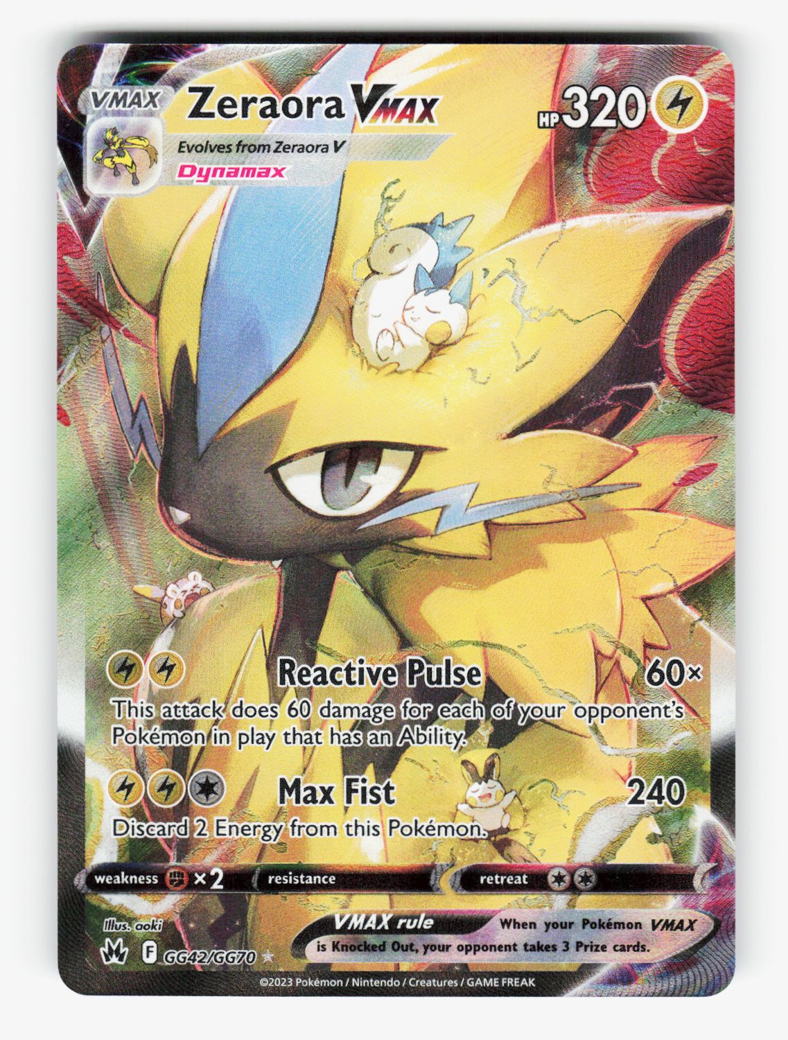 Zeraora VMAX - GG42/GG70