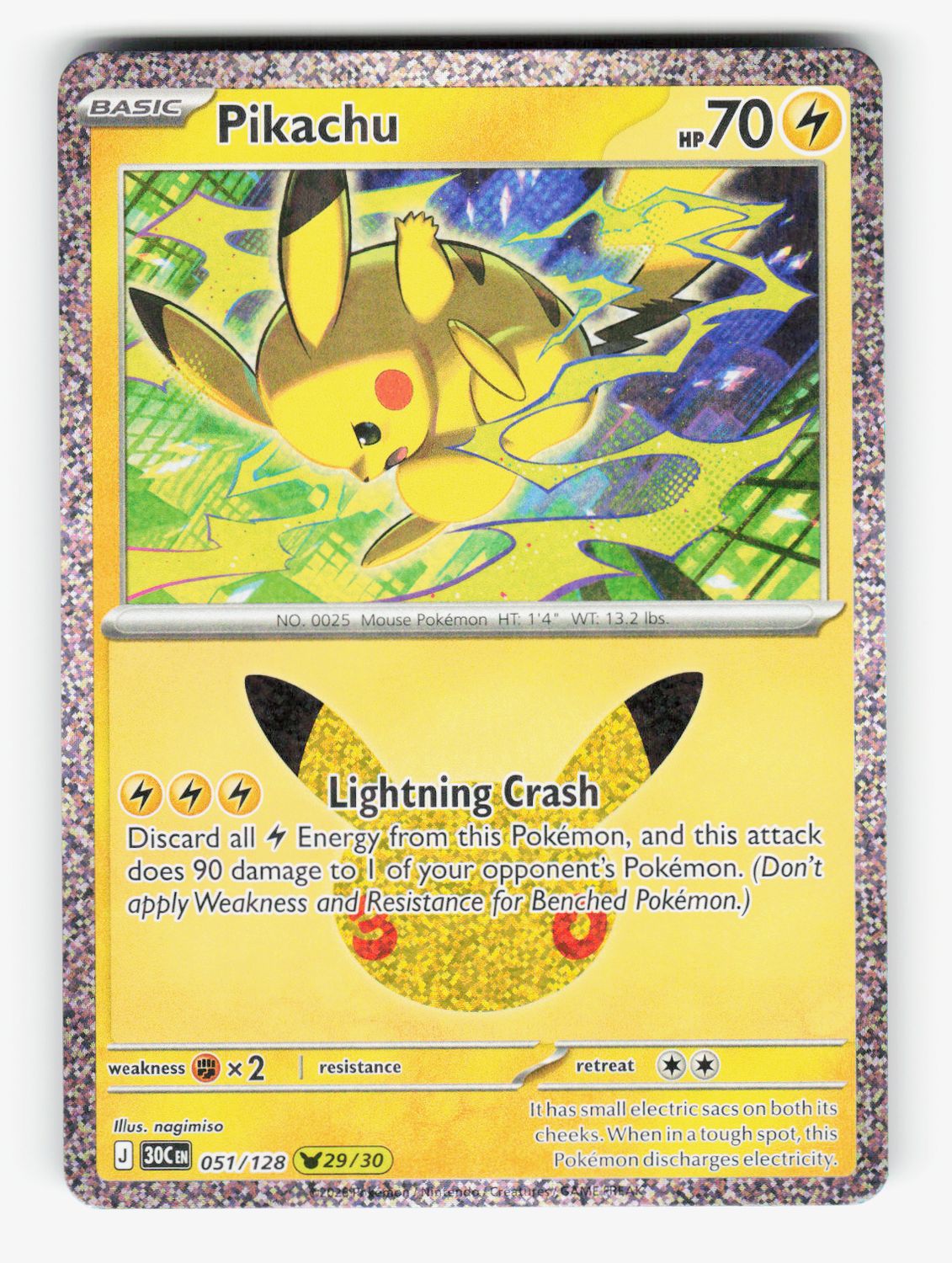 Pikachu - 051/128