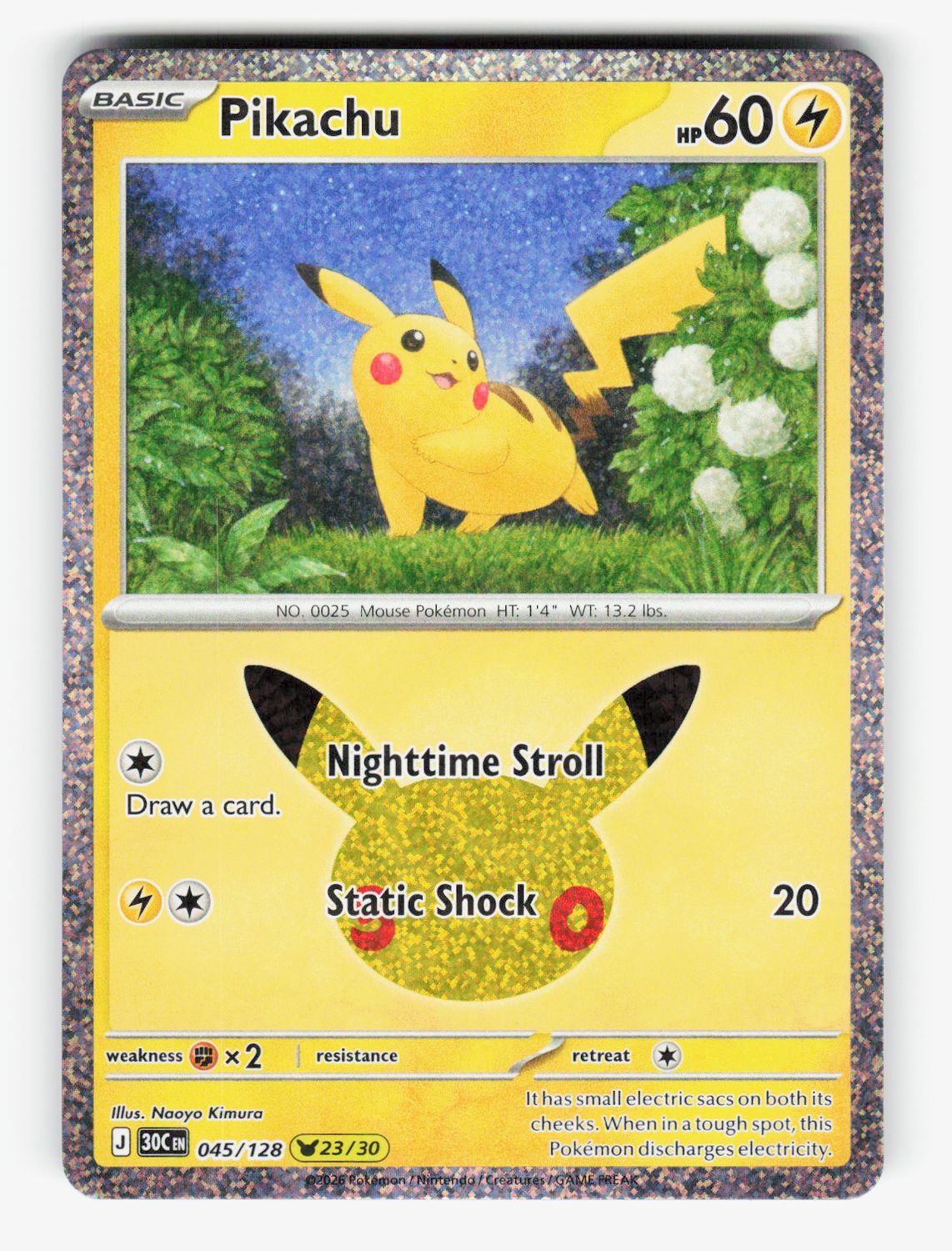Pikachu - 045/128