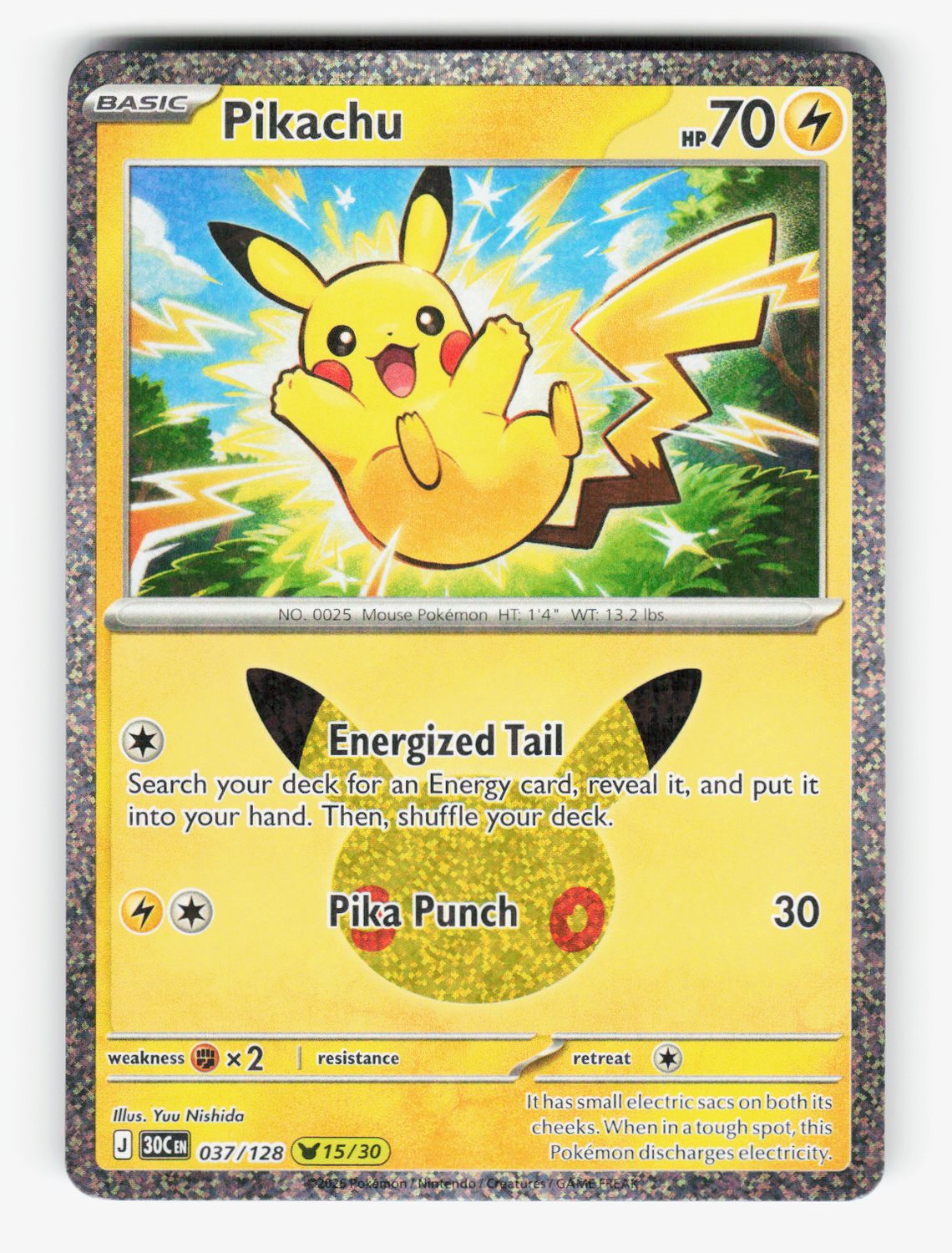 Pikachu - 037/128