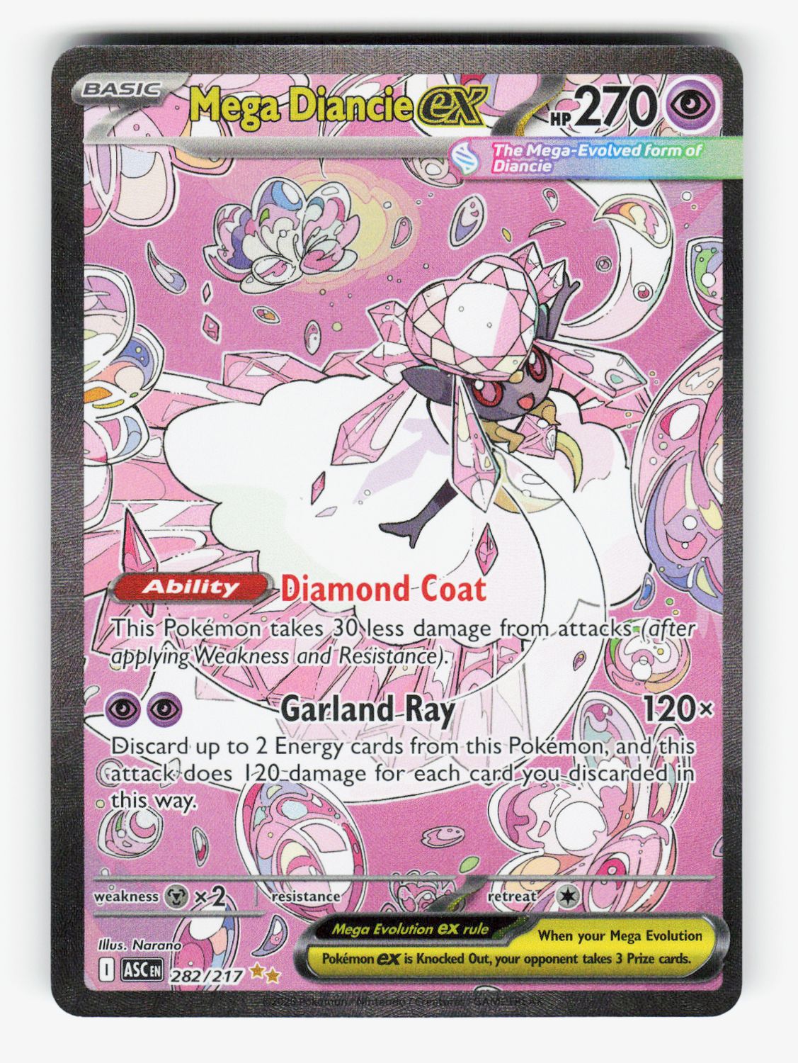 Mega Diancie ex - 282/217