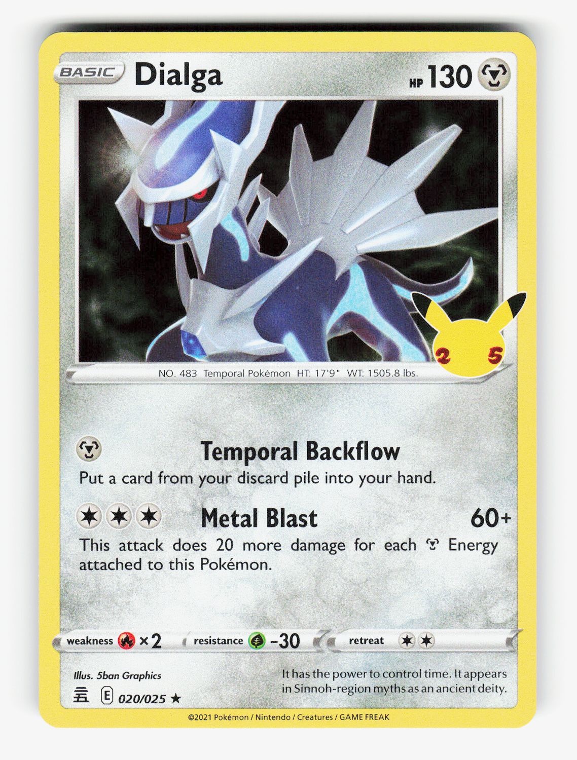 Dialga - 020/025 - A