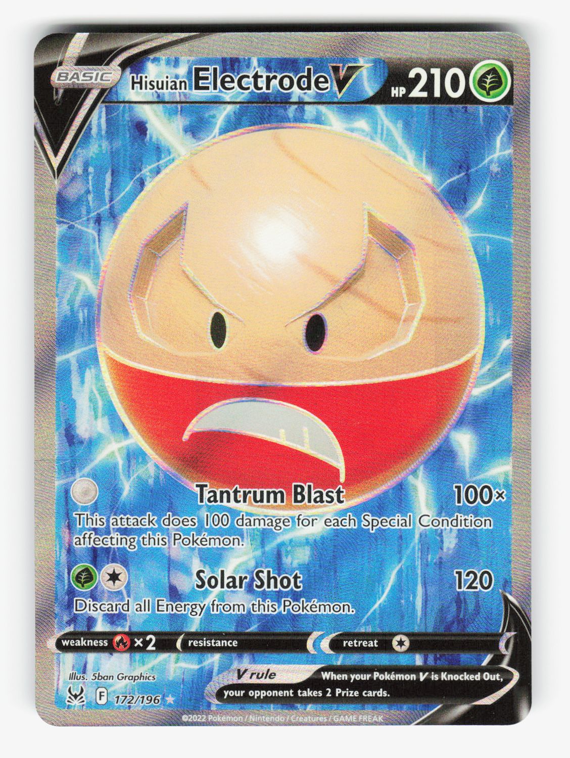 Hisuian Electrode V (Full Art) - 172/196