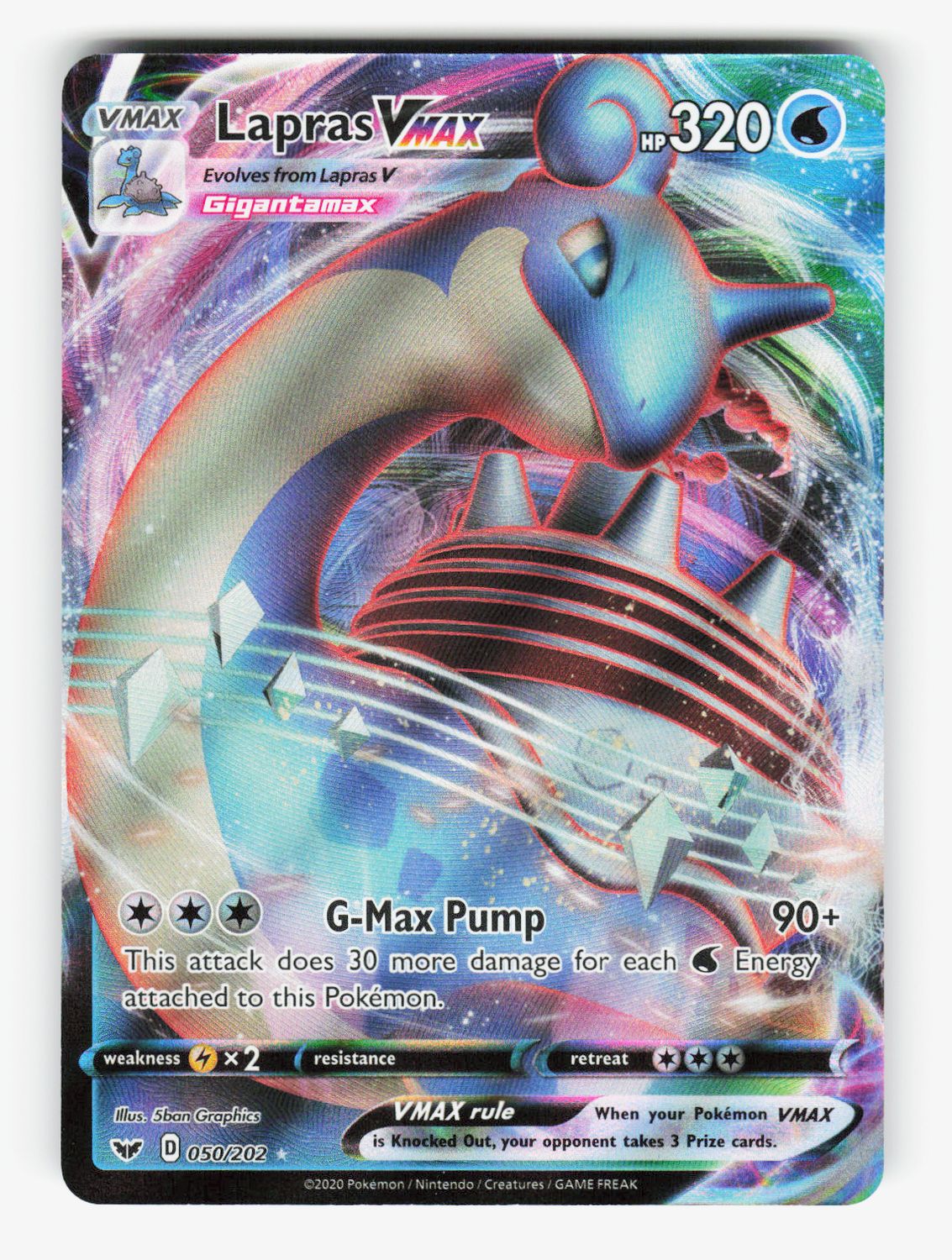 Lapras VMAX - 050/202