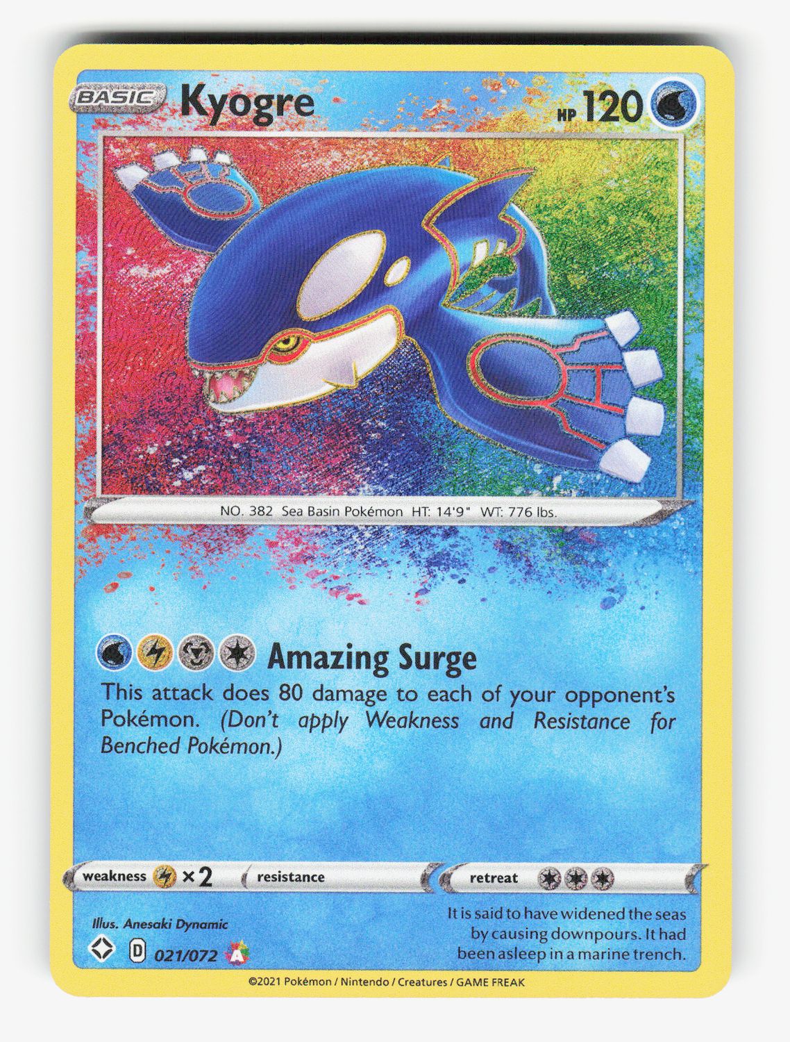 Kyogre - 021/072
