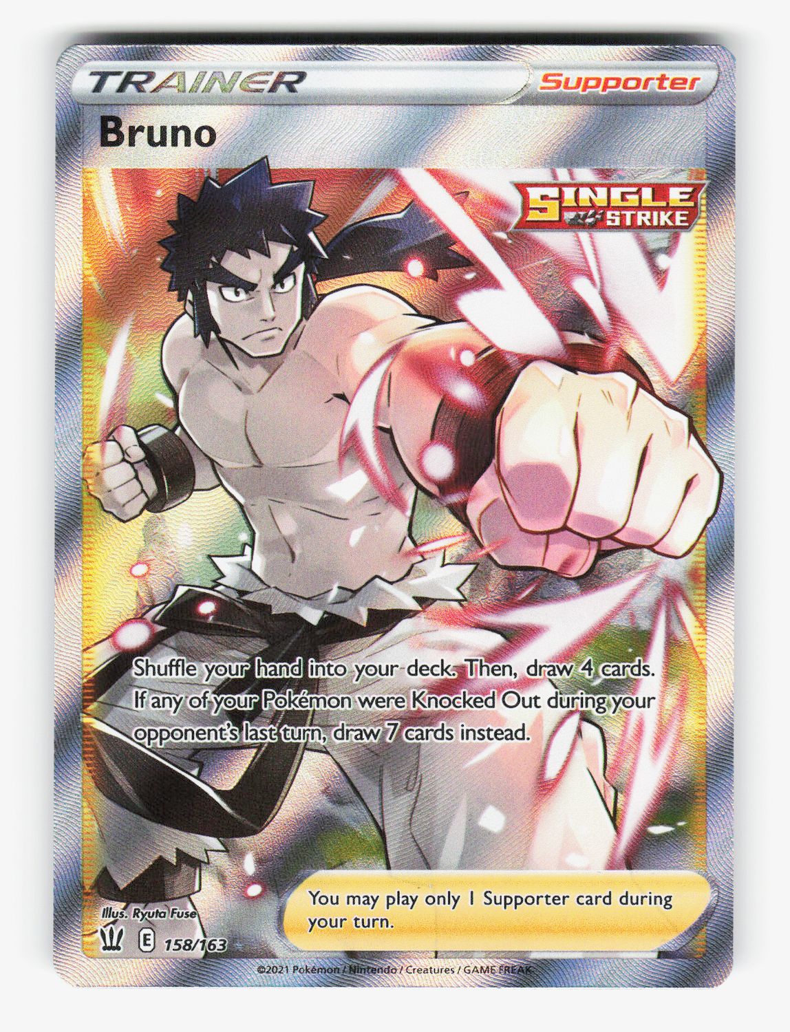 Bruno (Full Art) - 158/163 - A