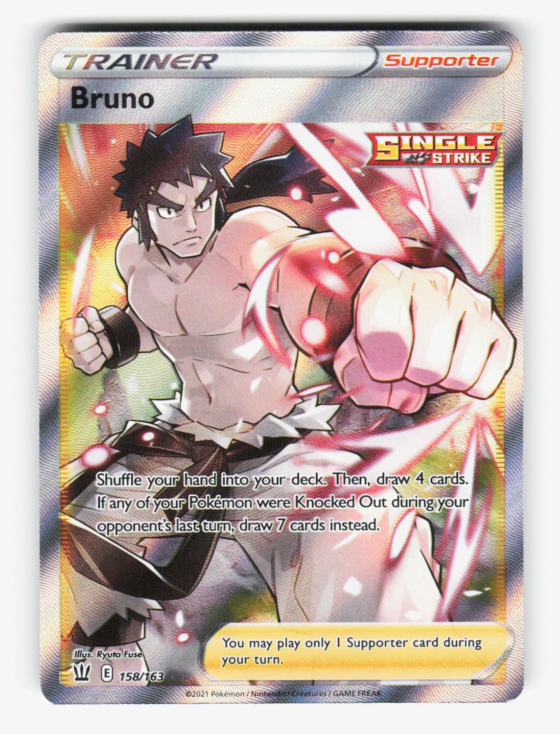 Bruno (Full Art) - 158/163 - B