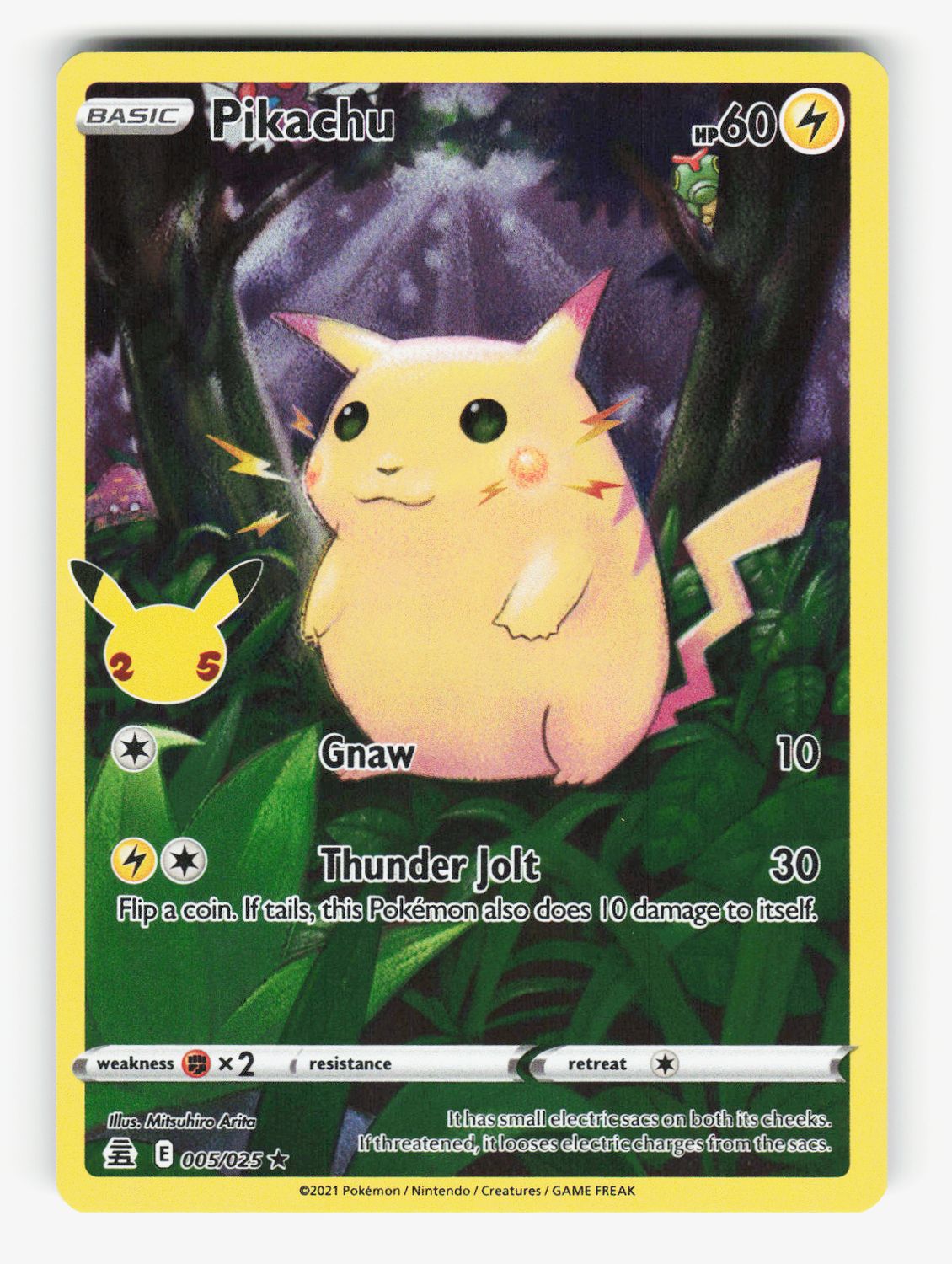 Pikachu - 005/025 - B