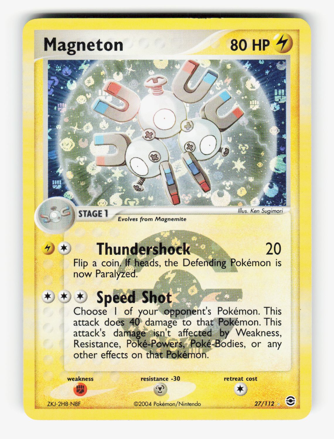 Magneton - Reverse Holofoil - 27/112