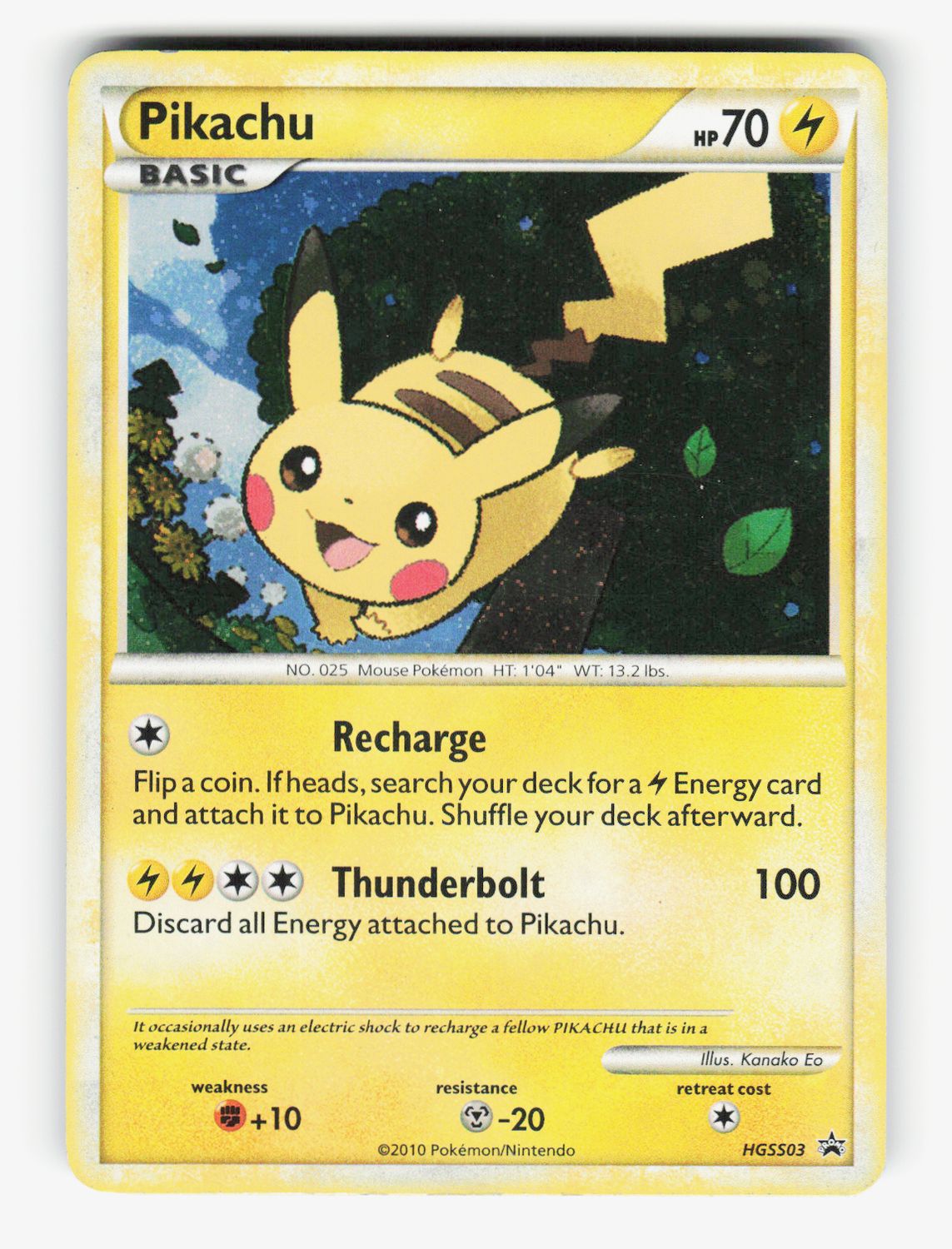 Pikachu - HGSS03 - Holofoil - HGSS03