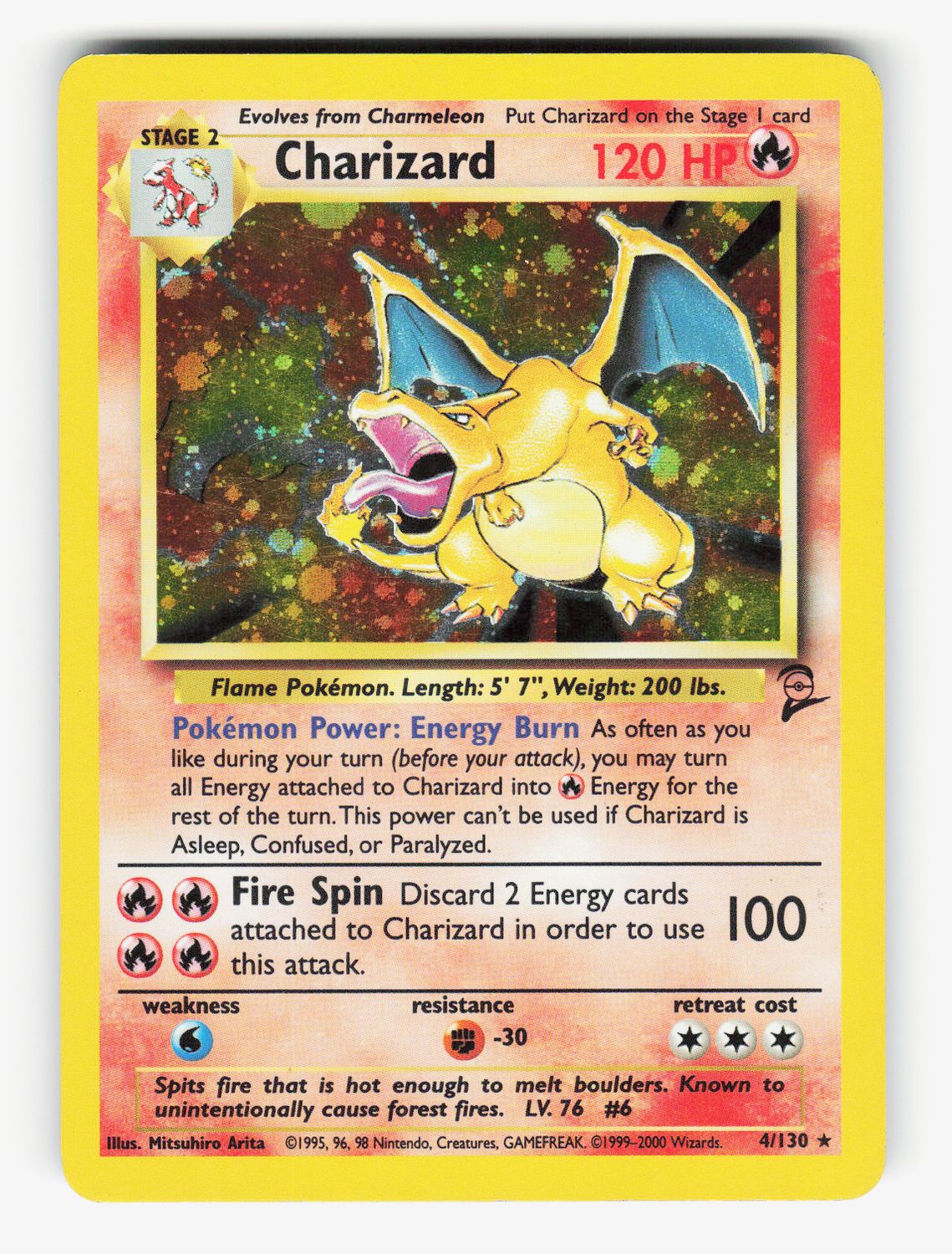 Charizard - Holofoil - 004/130