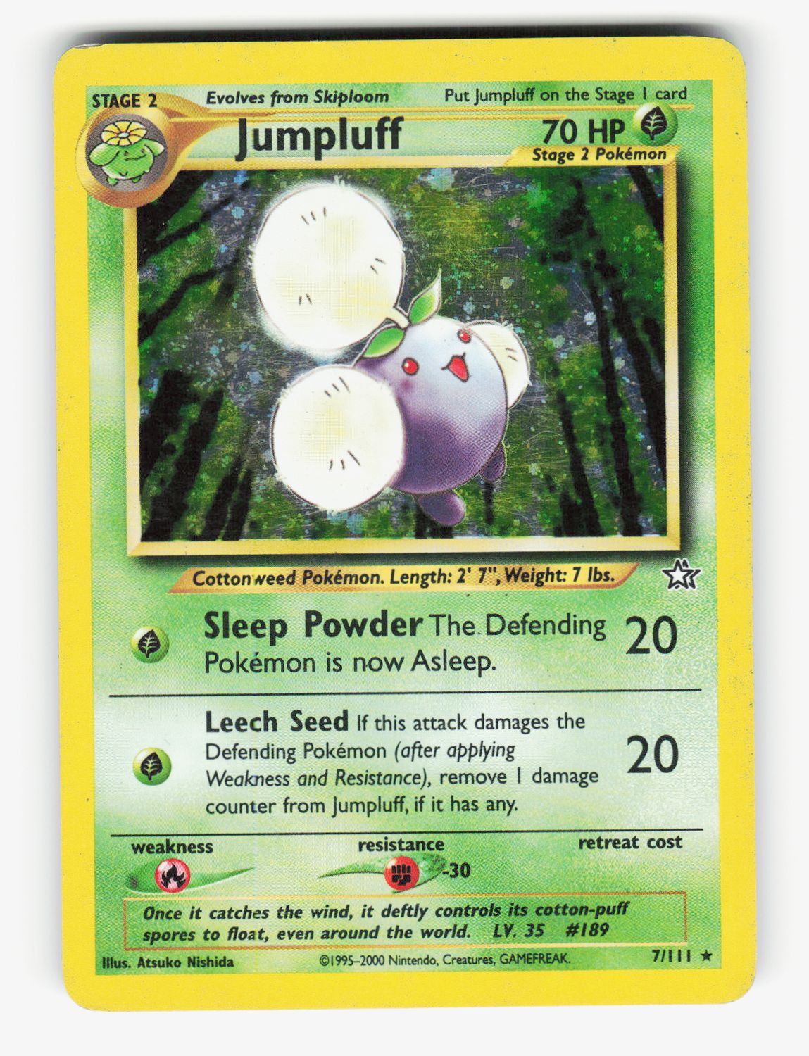 Jumpluff - Unlimited Holofoil - 007/111