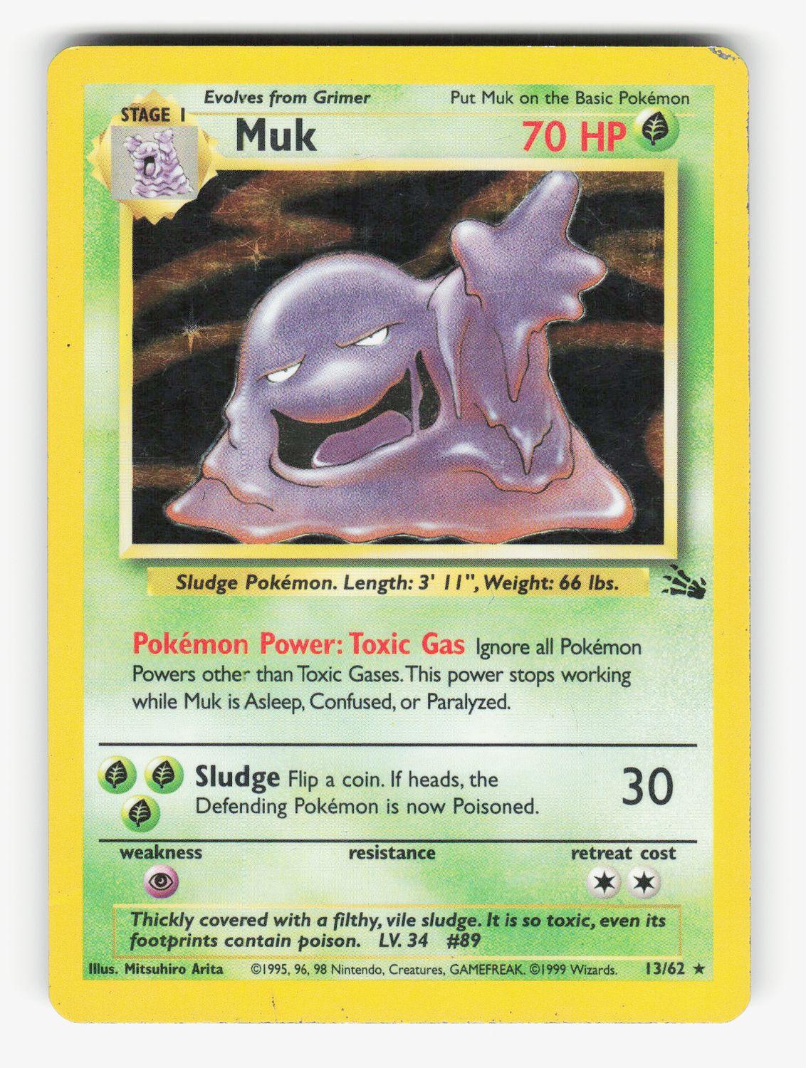 Muk (13) - Unlimited Holofoil - 13/62
