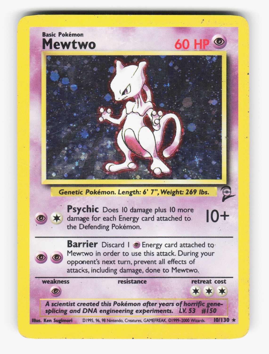 Mewtwo - Holofoil - 010/130