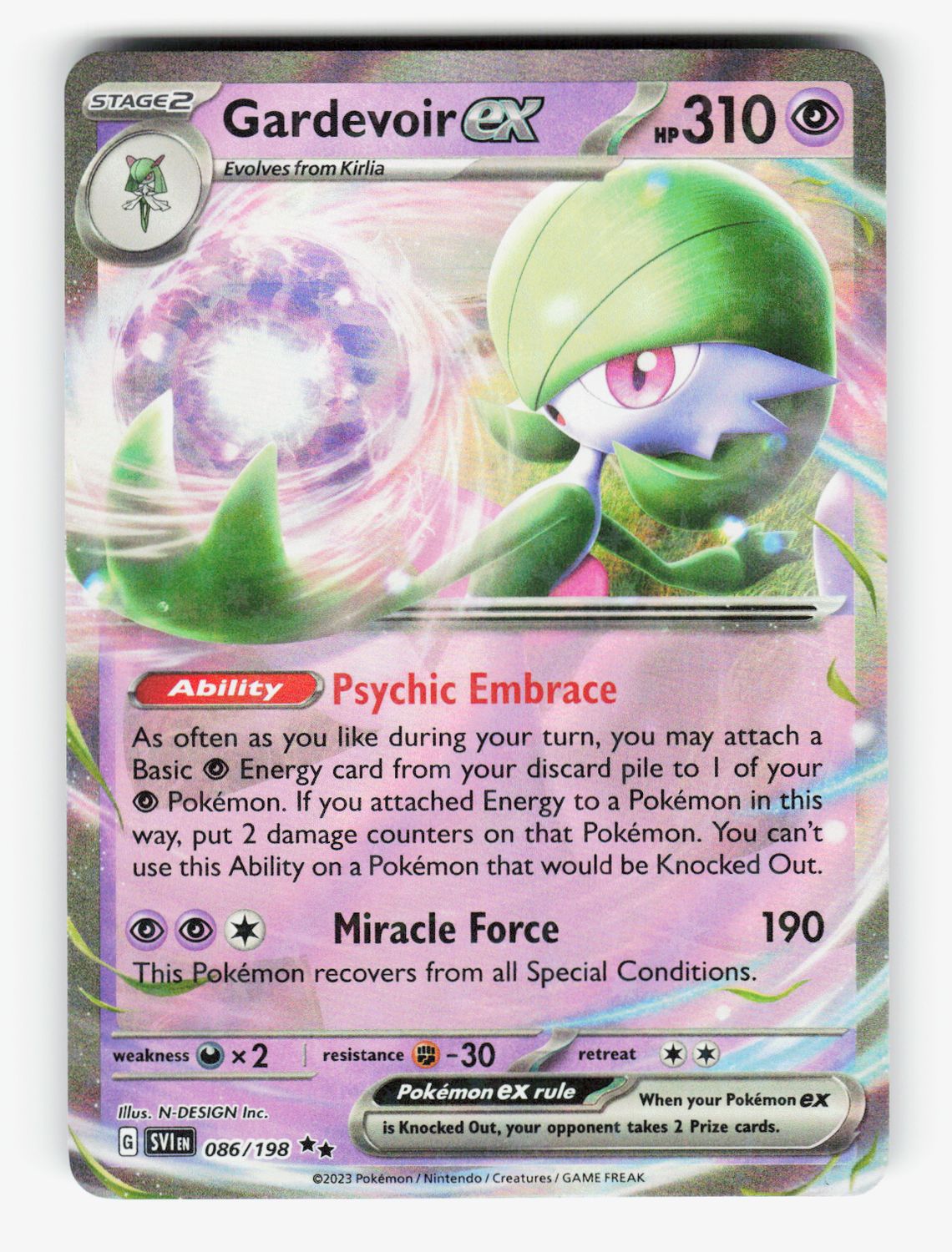 Gardevoir ex - 086/198