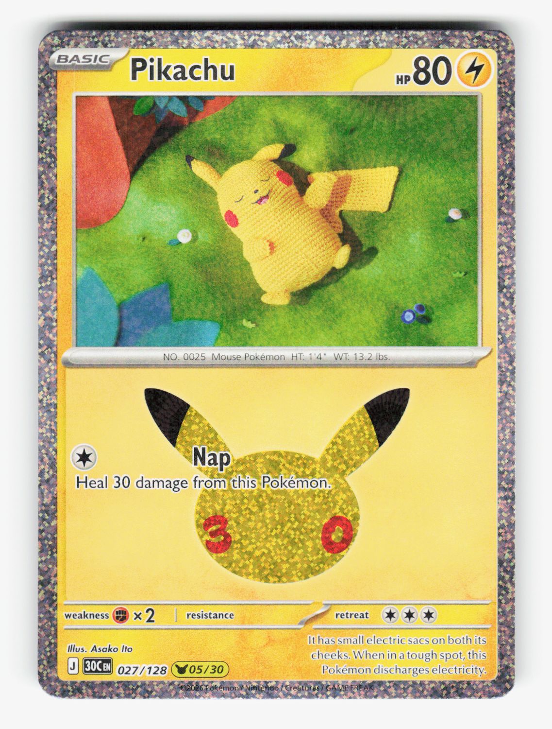 Pikachu - 027/128