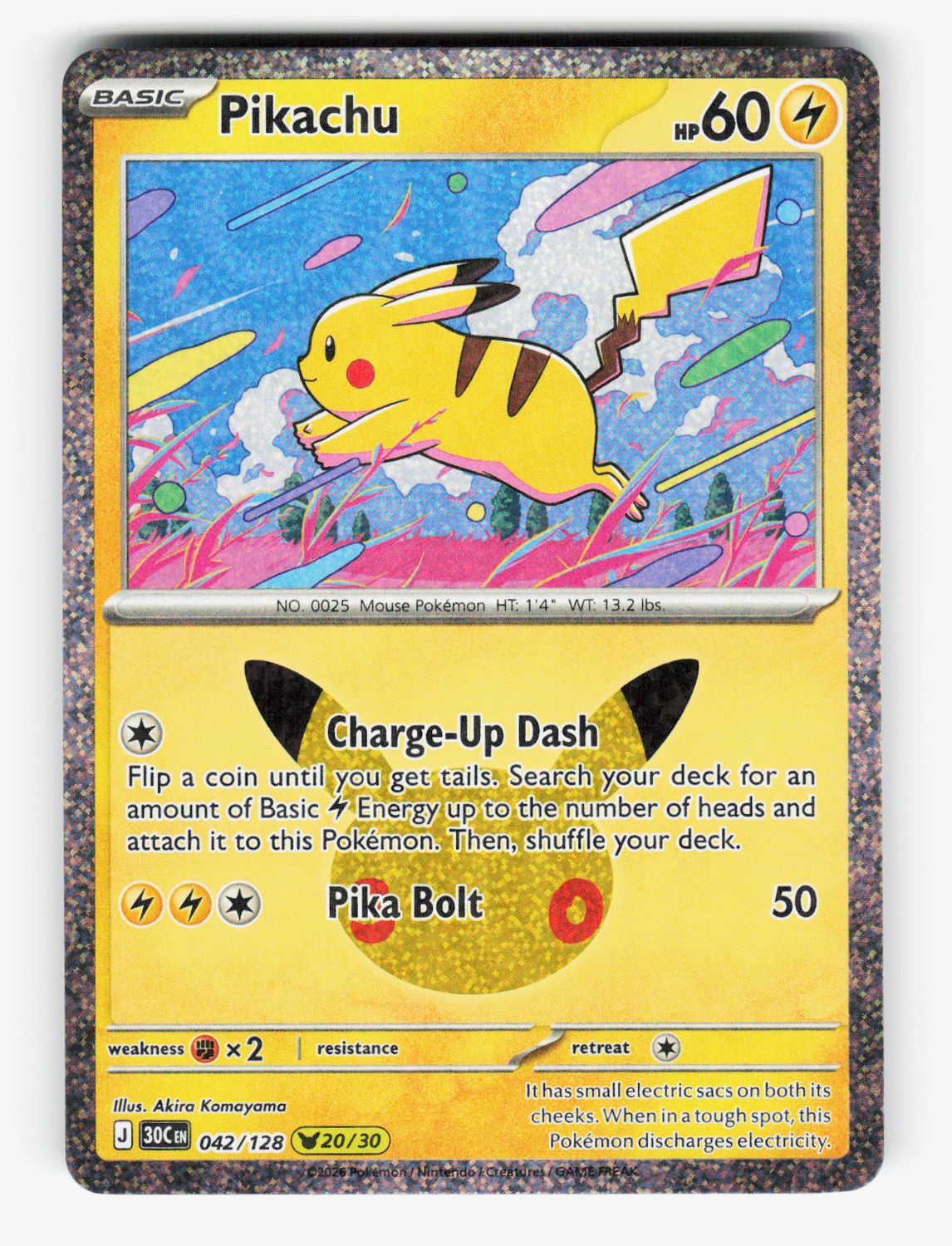 Pikachu - 042/128 - B