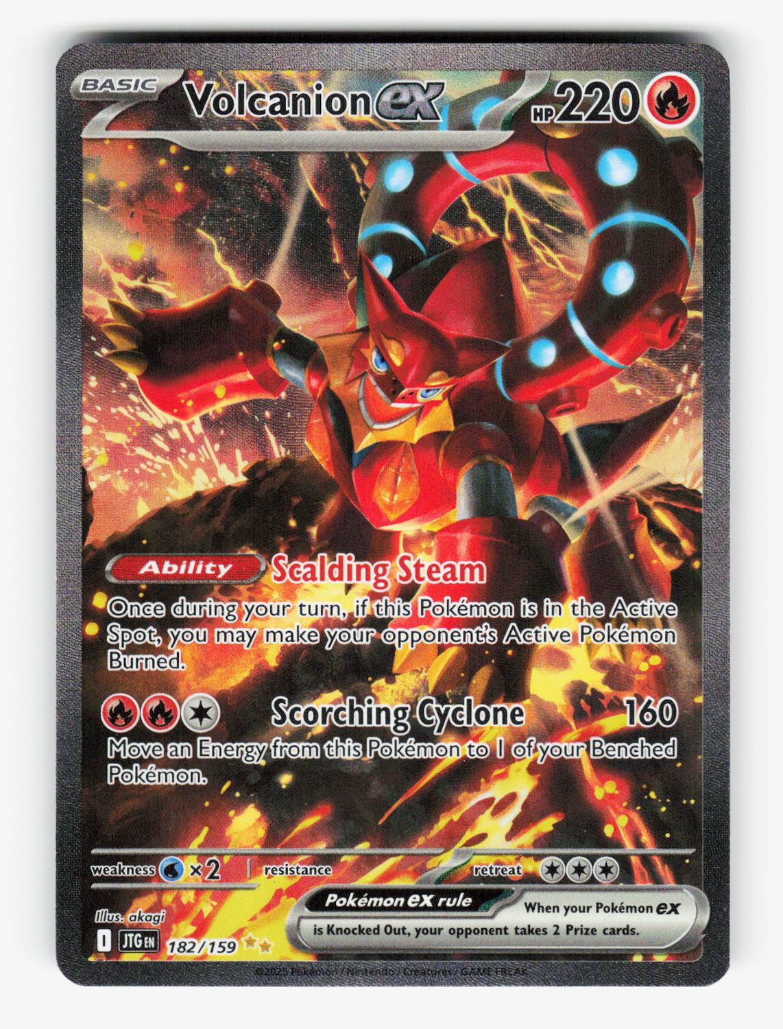 Volcanion ex - 182/159