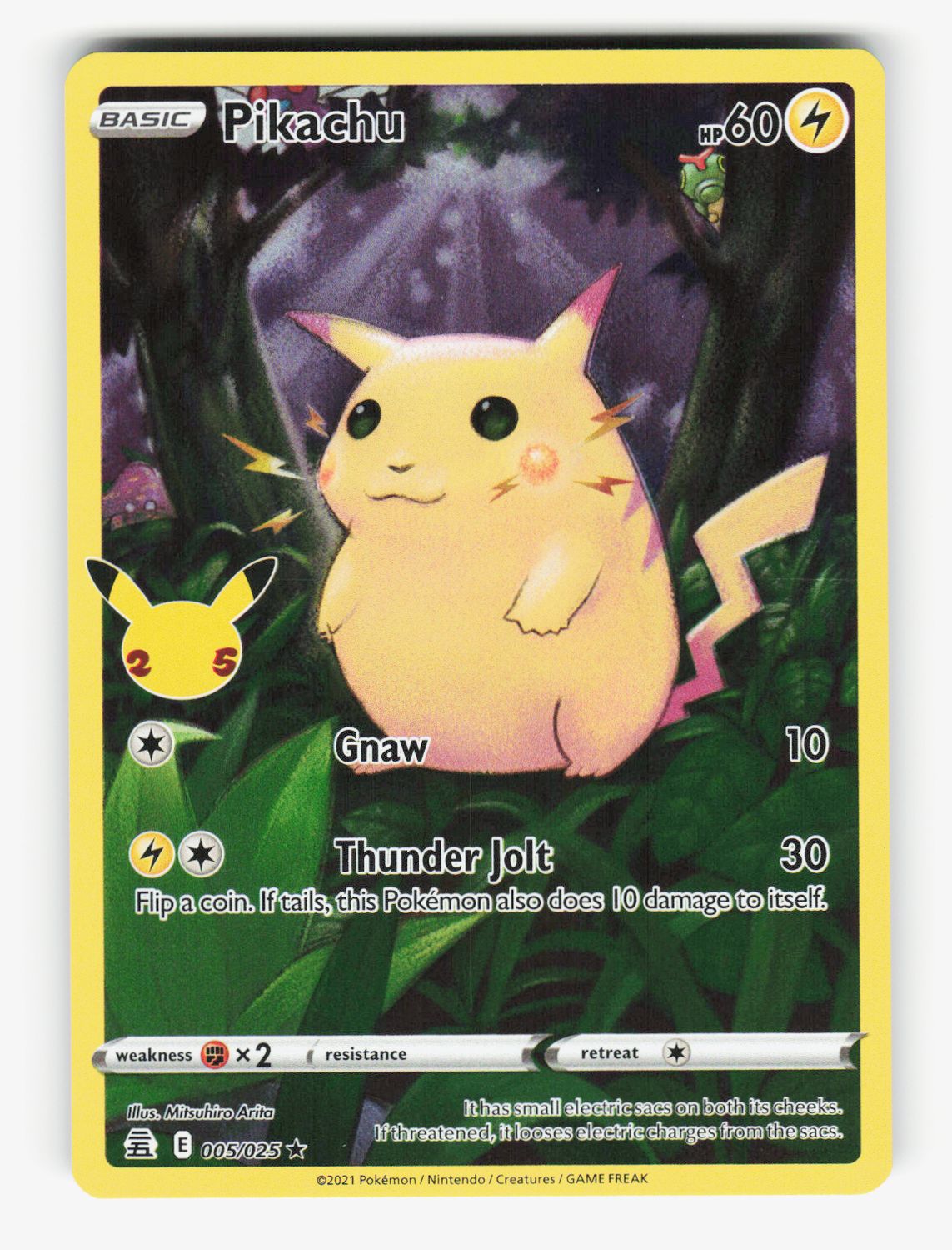 Pikachu - 005/025 - A