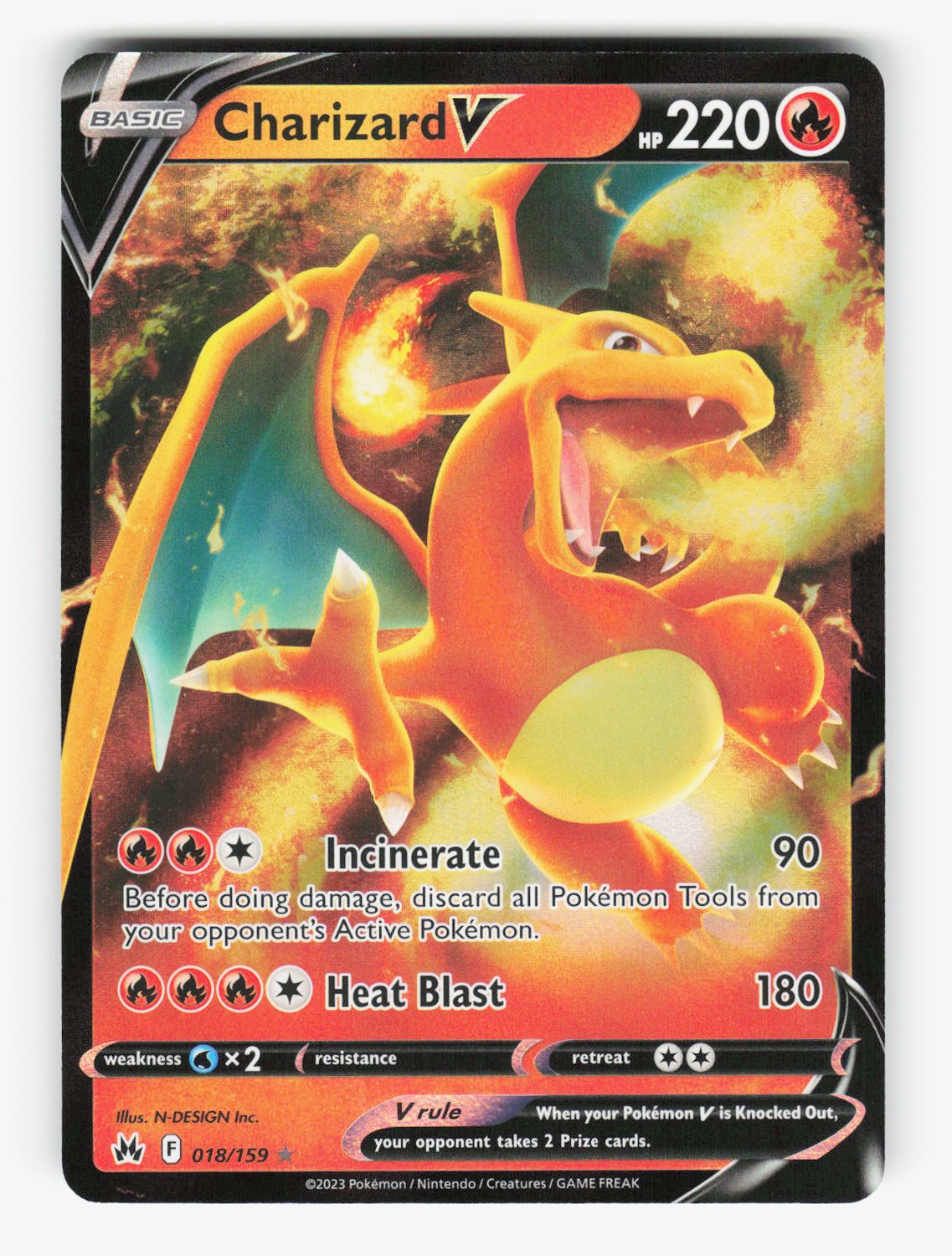 Charizard V - 018/159