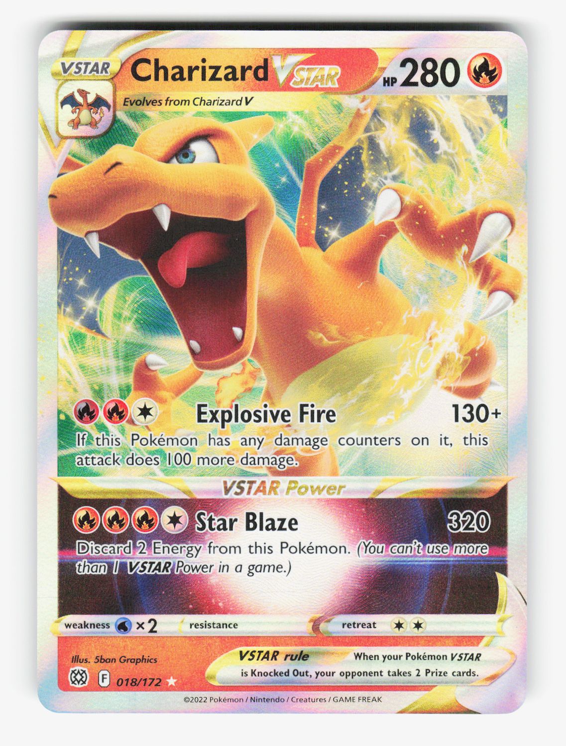 Charizard VSTAR - 018/172