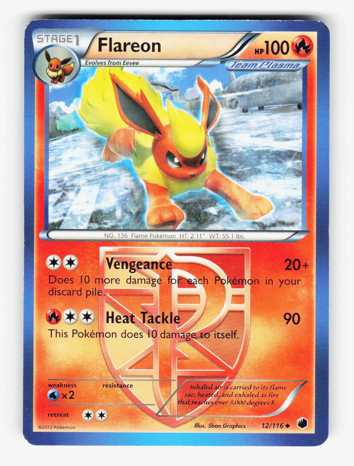 Flareon (Team Plasma) - Normal - 12/116