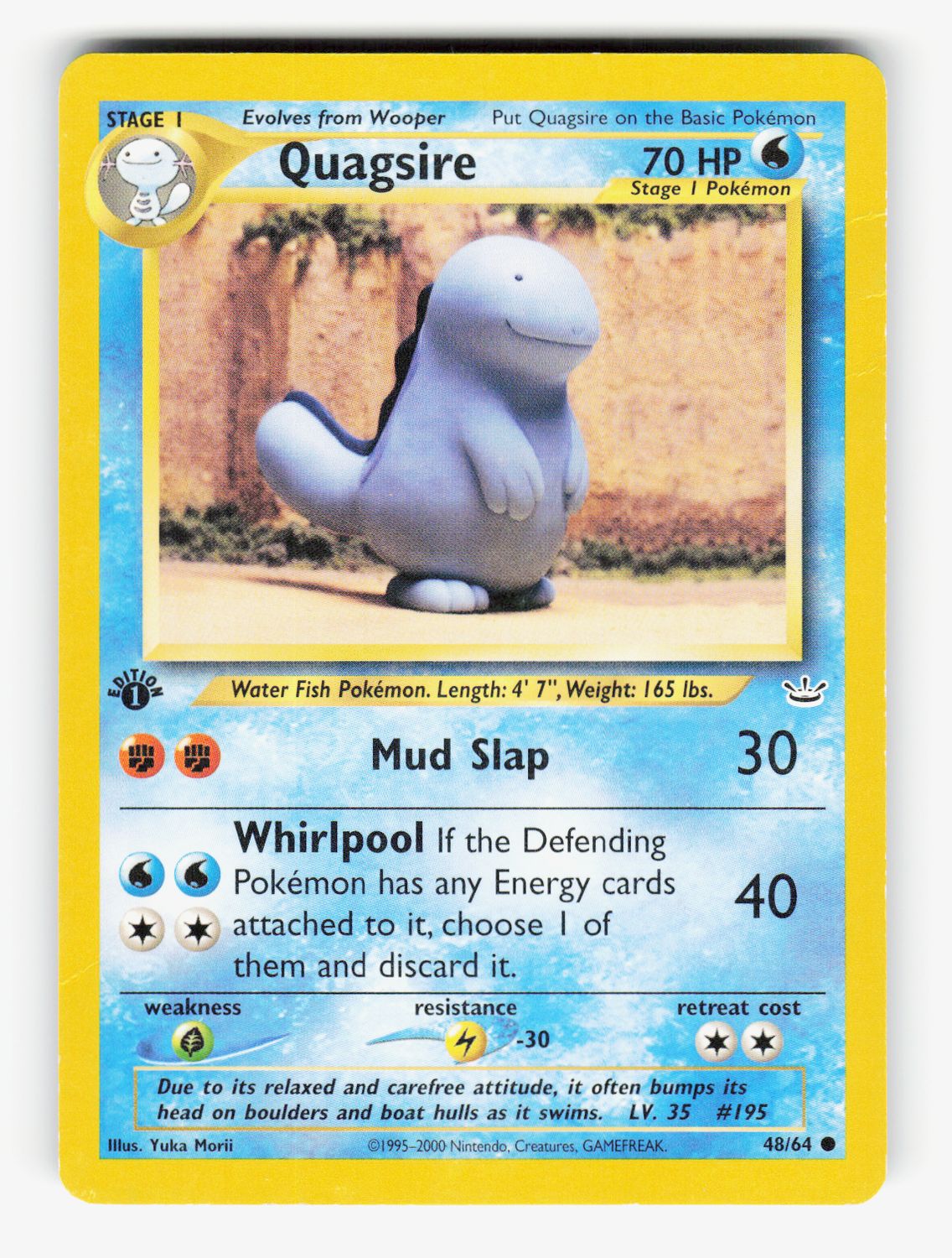 Quagsire - 1st Ed Normal - 48/64