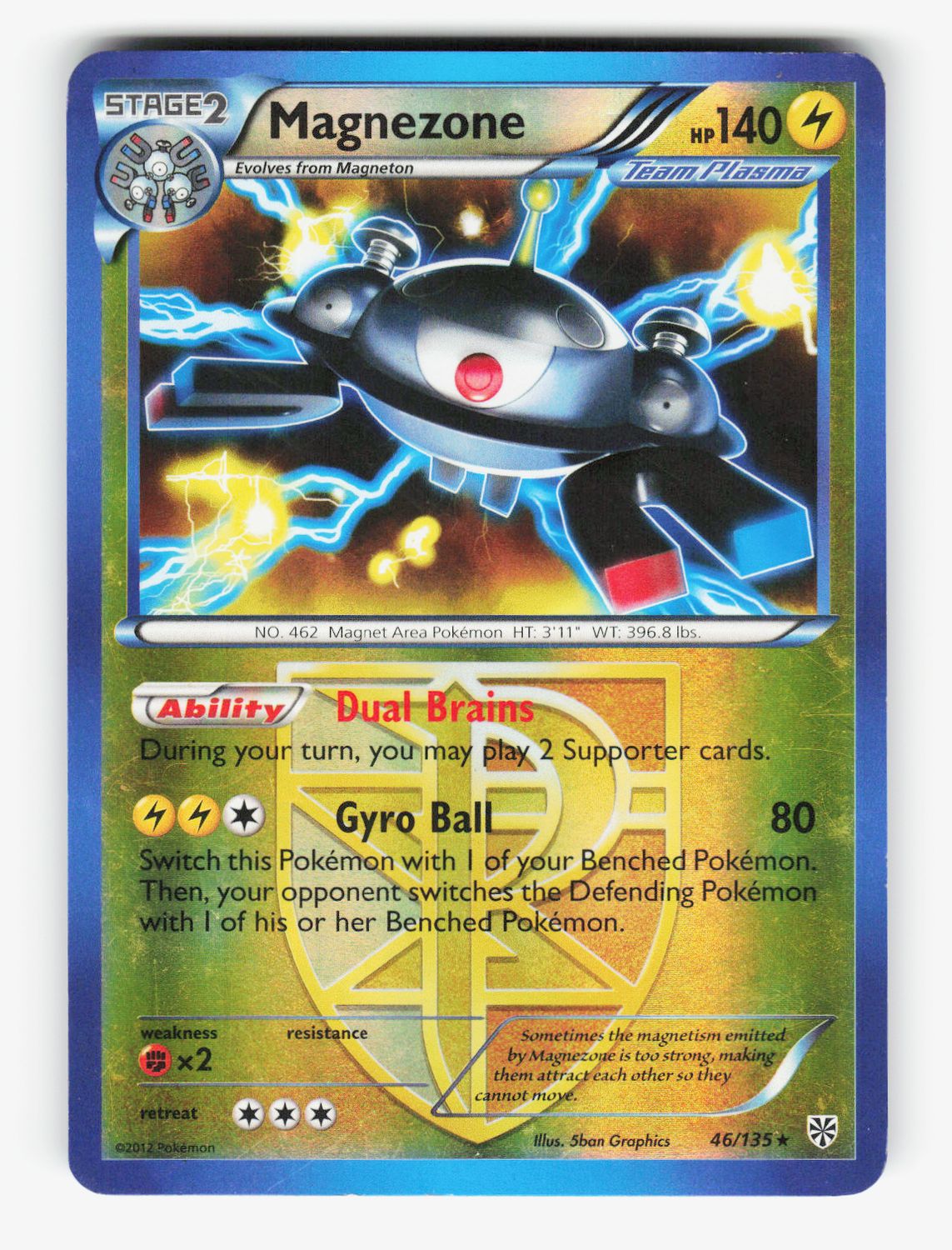 Magnezone (Team Plasma) - Reverse Holofoil - 46/135