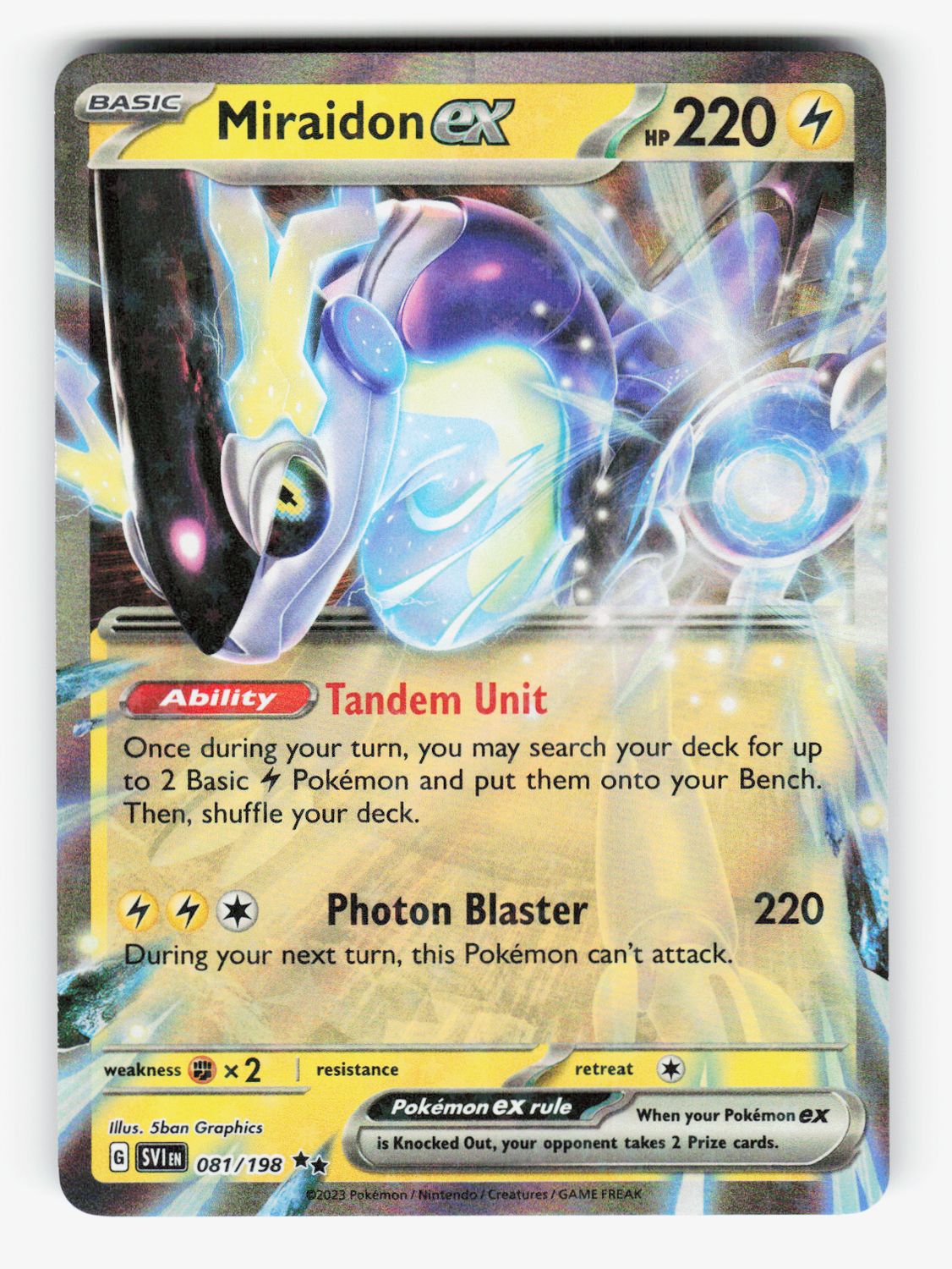 Miraidon ex - 081/198 - BB