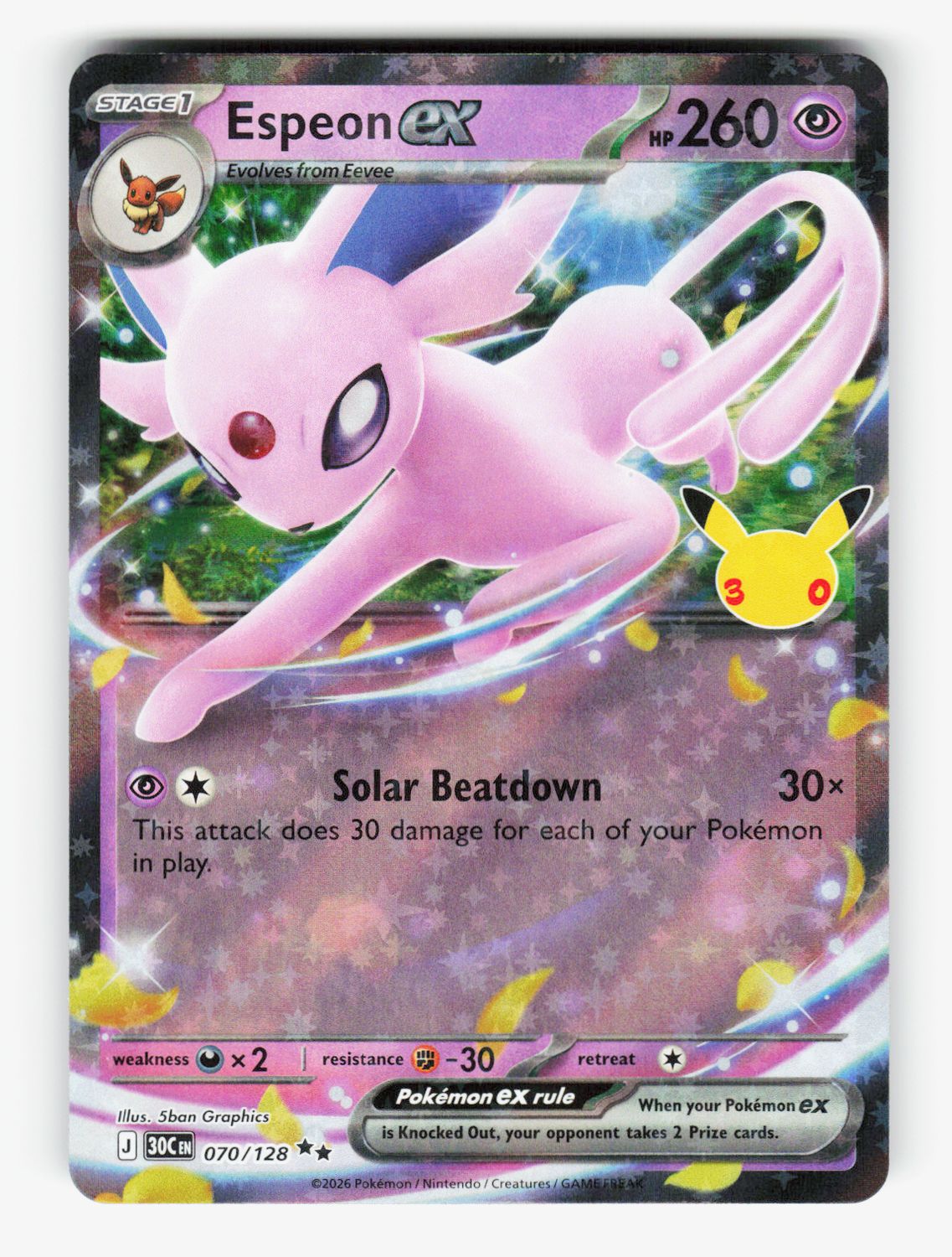 Espeon ex - 070/128