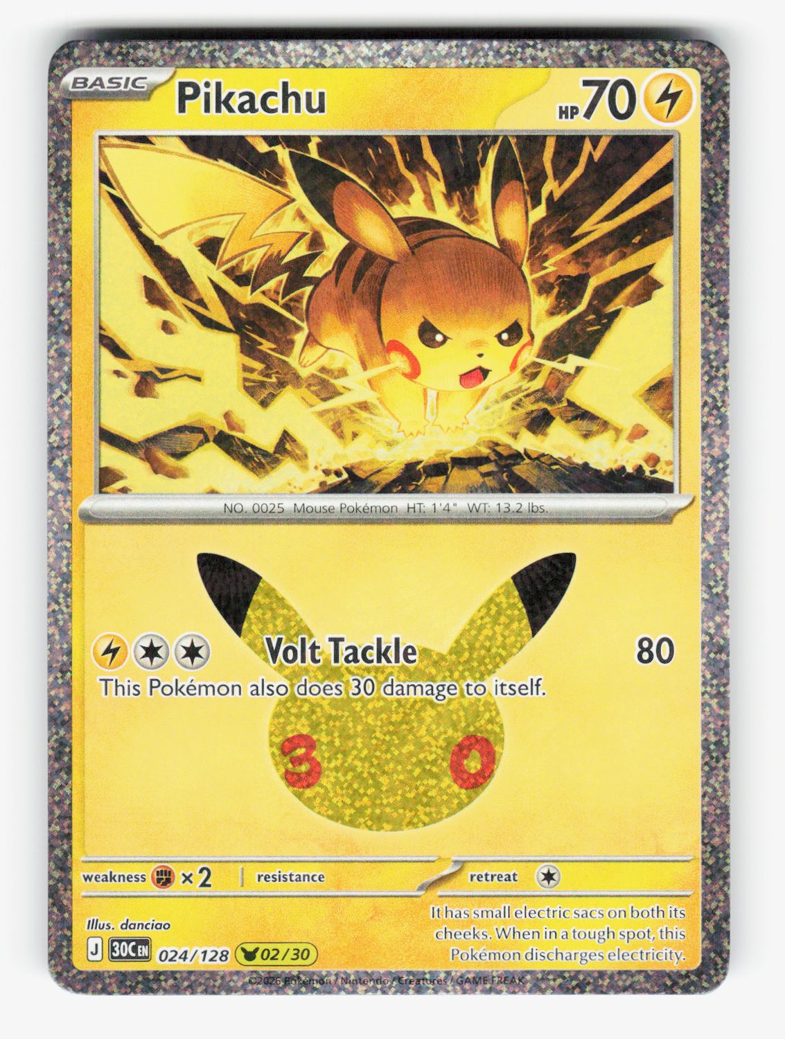 Pikachu - 024/128 - B