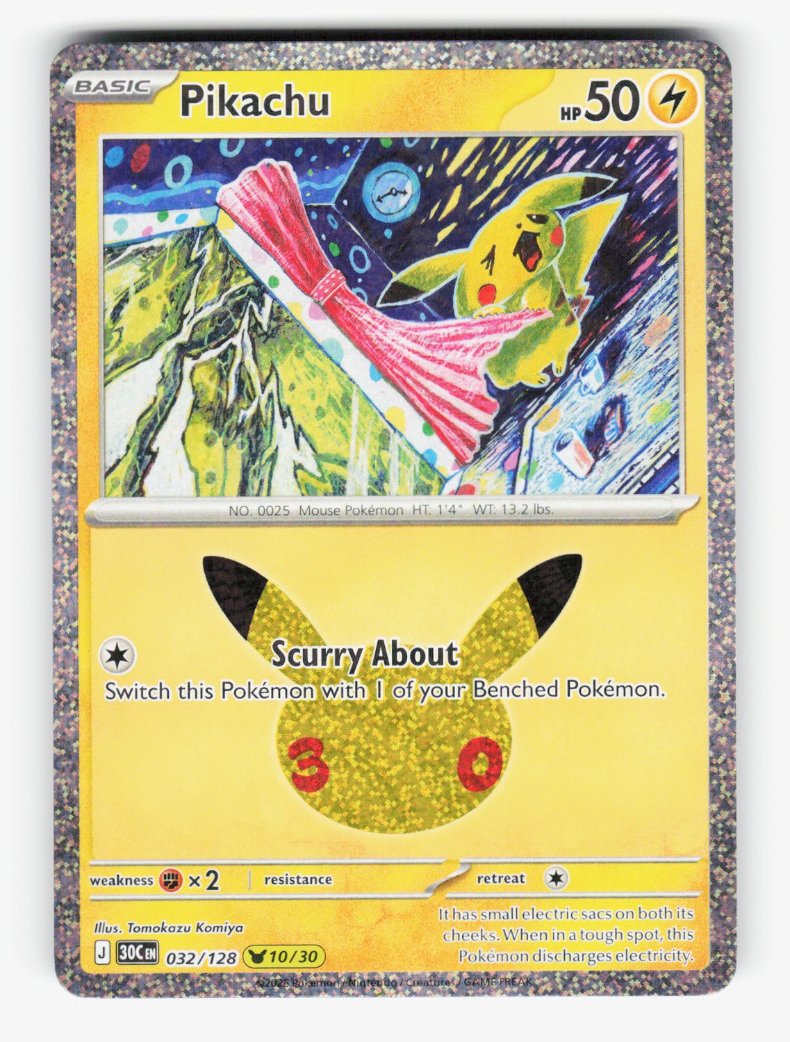 Pikachu - 032/128