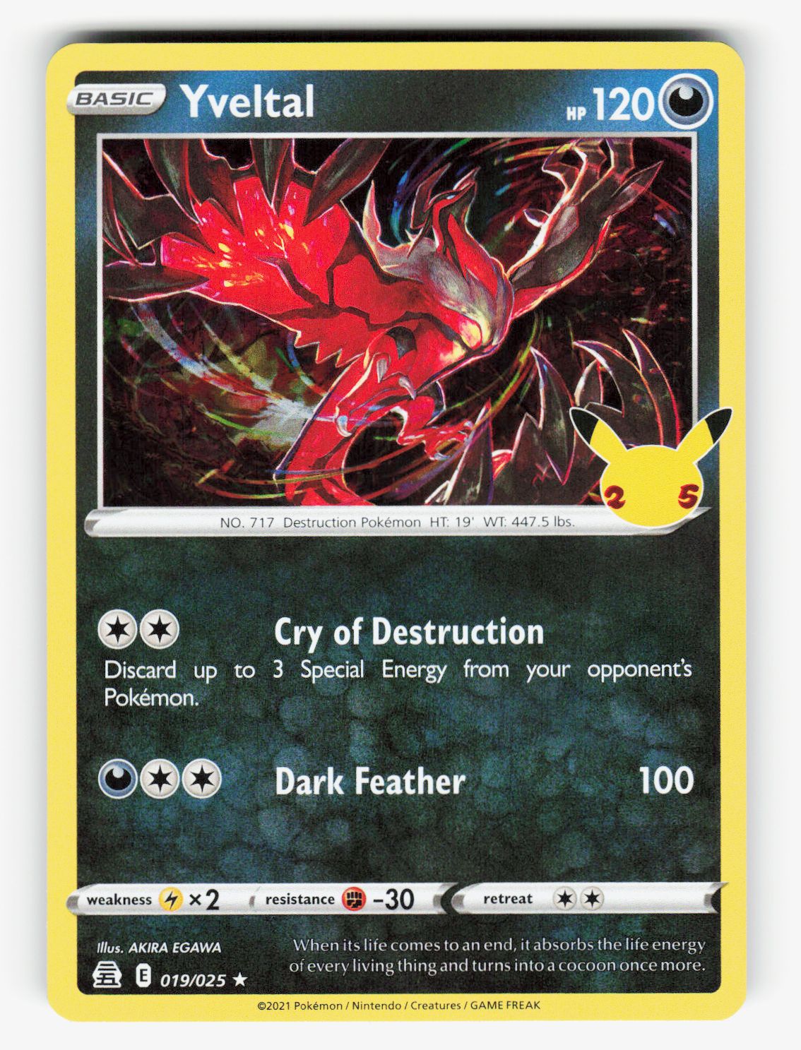 Yveltal - 019/025 - A