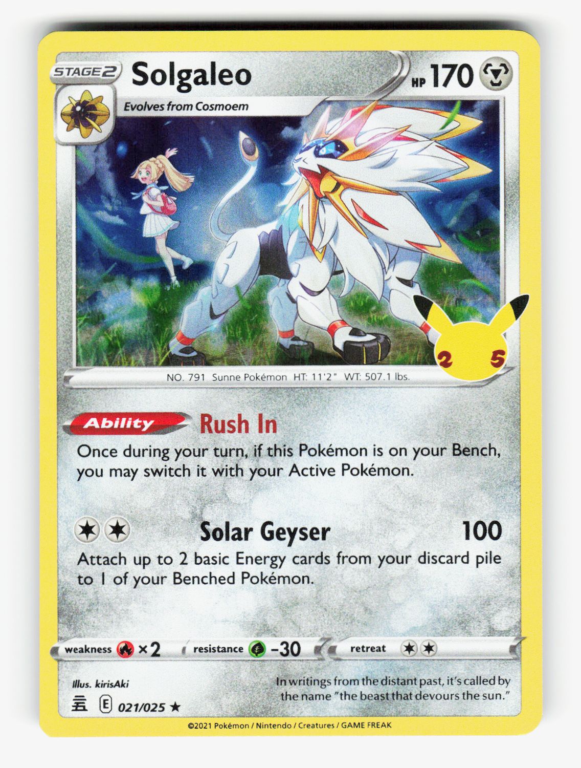 Solgaleo - 021/025